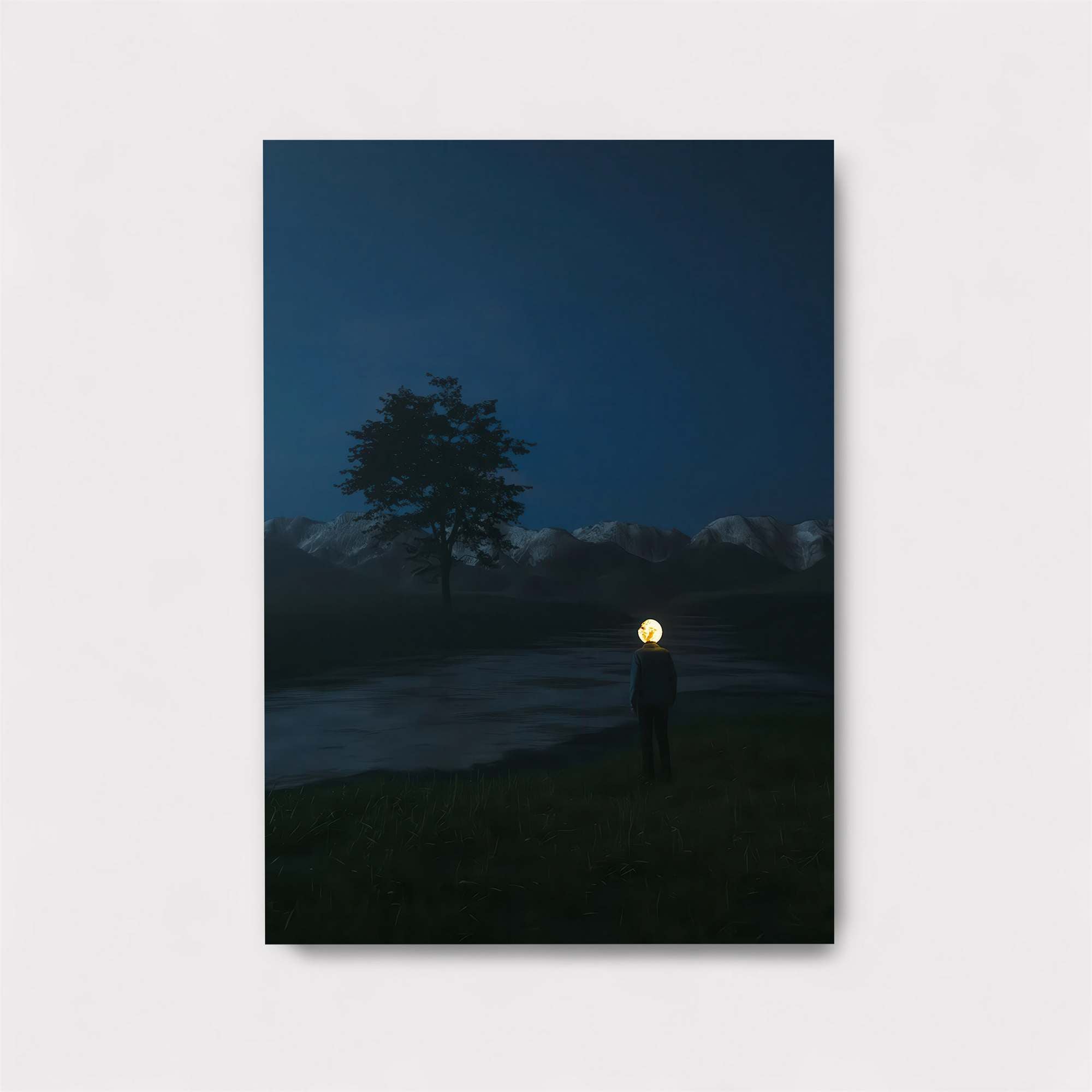 Moonlit Solitude Safe Wall Magnetic / M