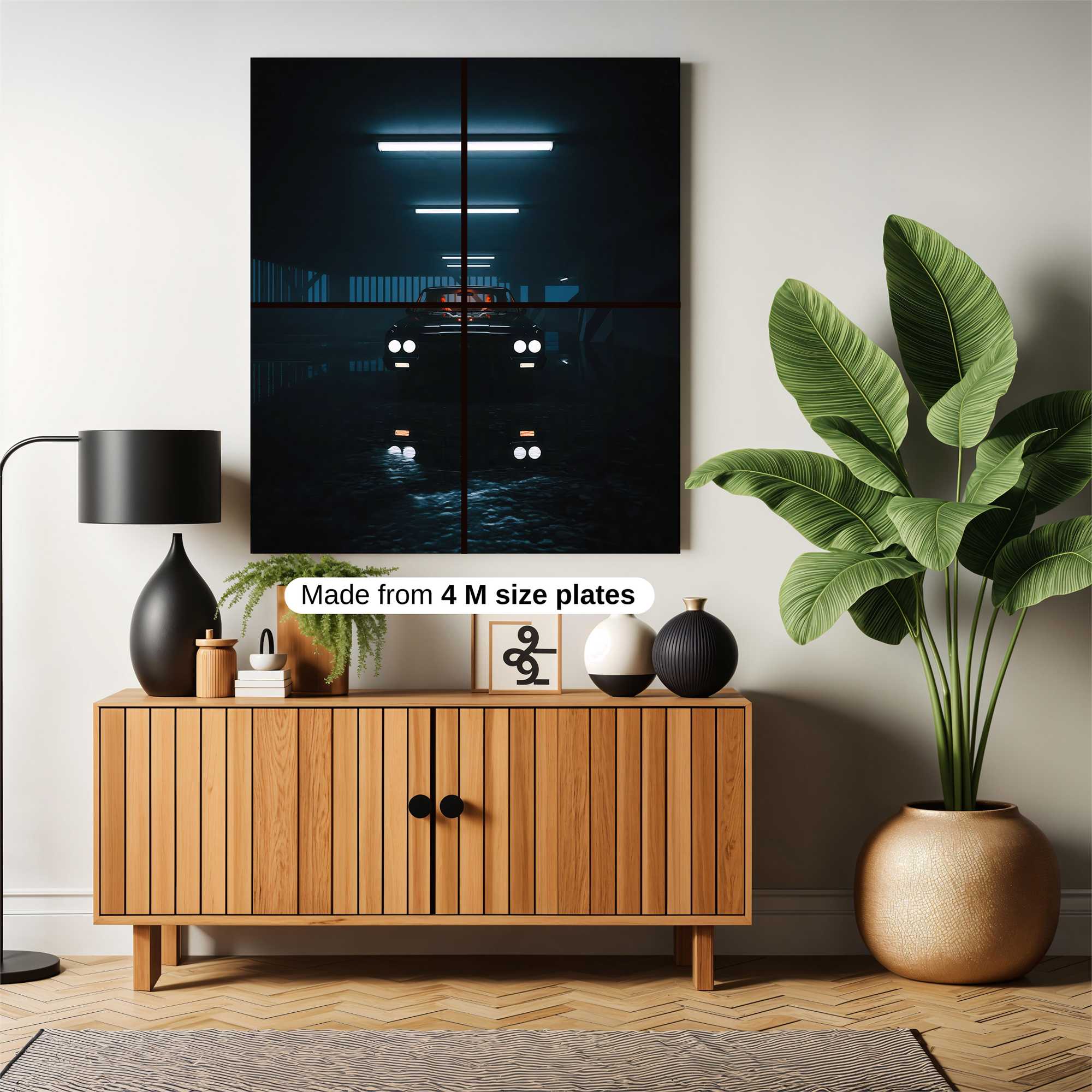 Mystery Lurks Safe Wall Magnetic / M