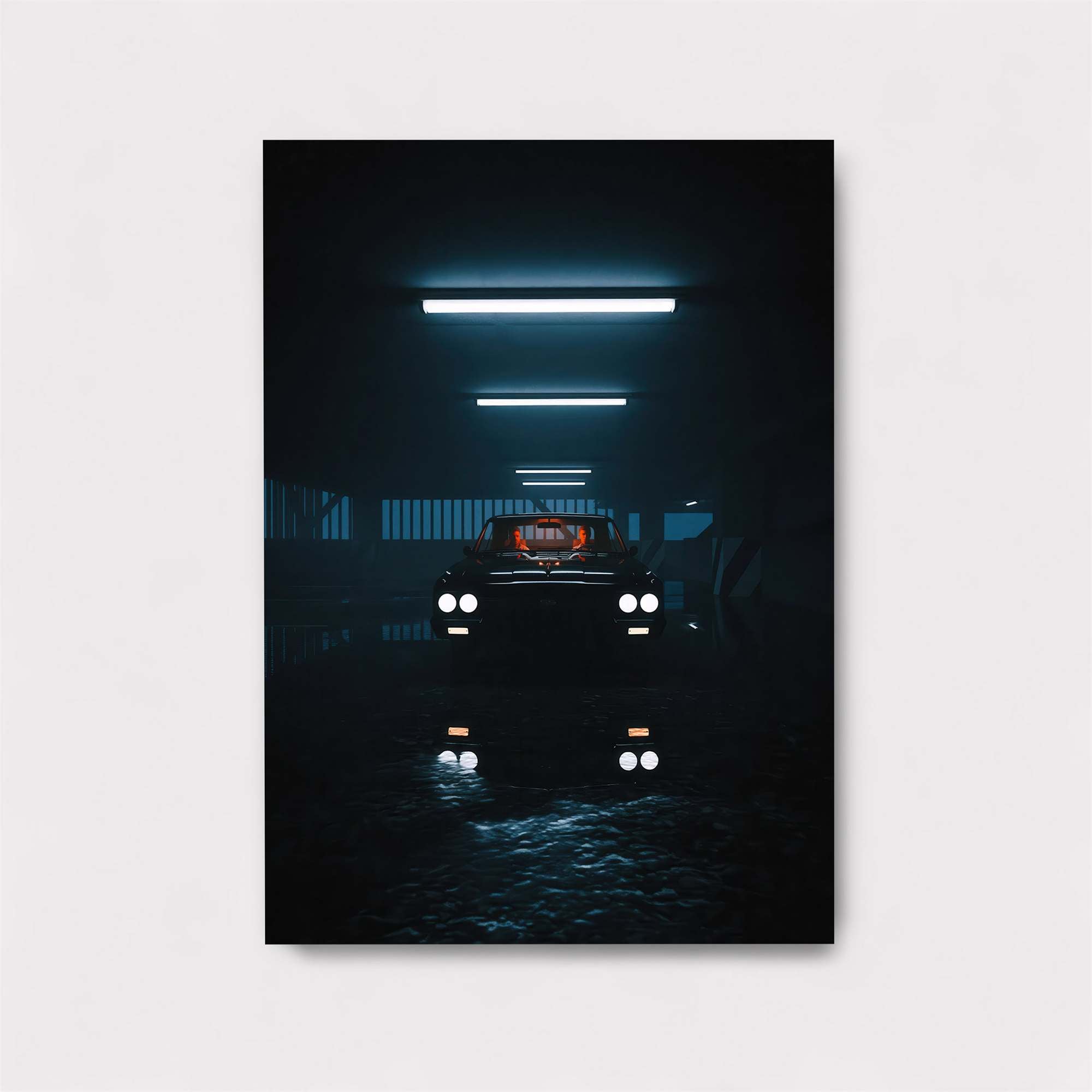 Mystery Lurks Safe Wall Magnetic / M