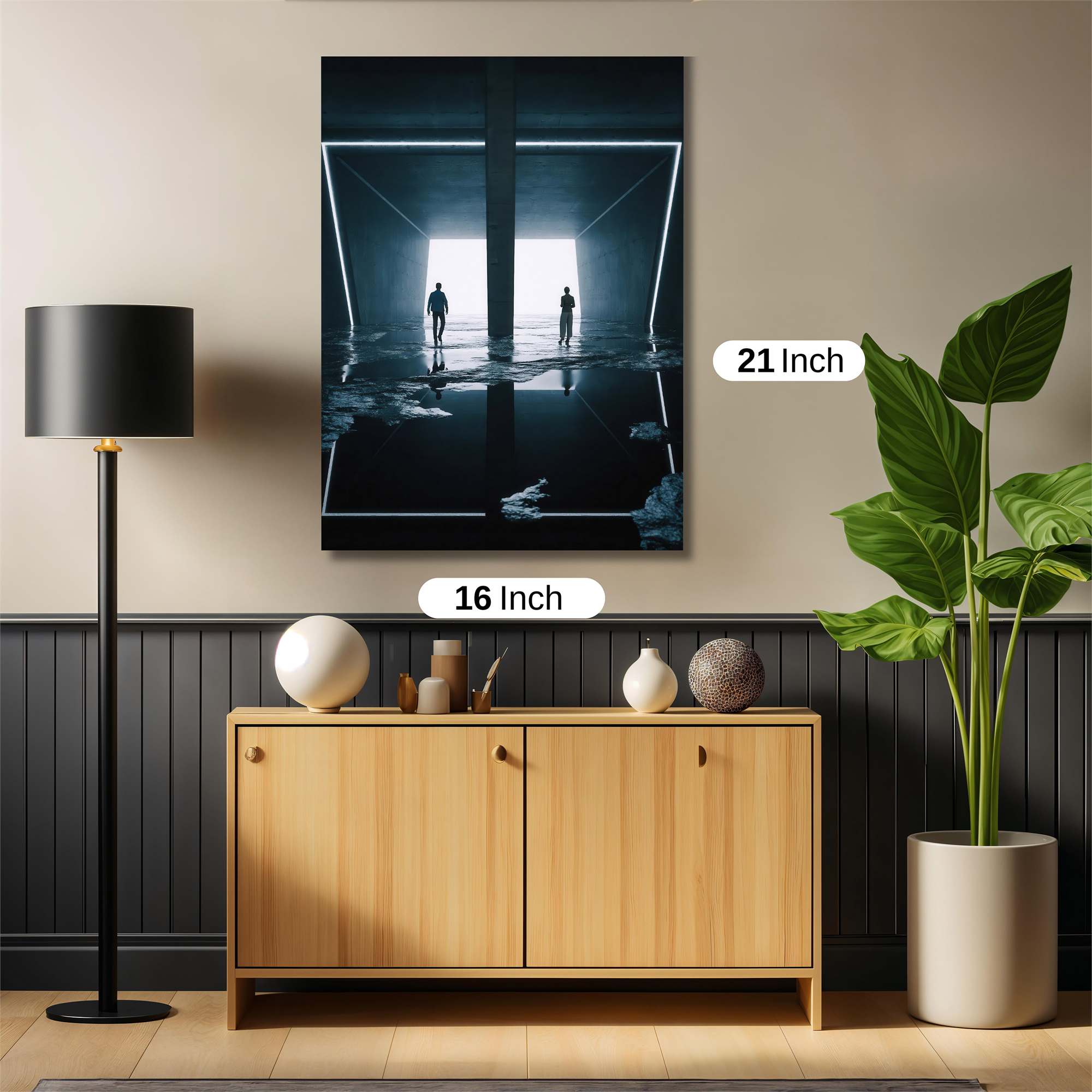 Portal Mystery Safe Wall Magnetic / M