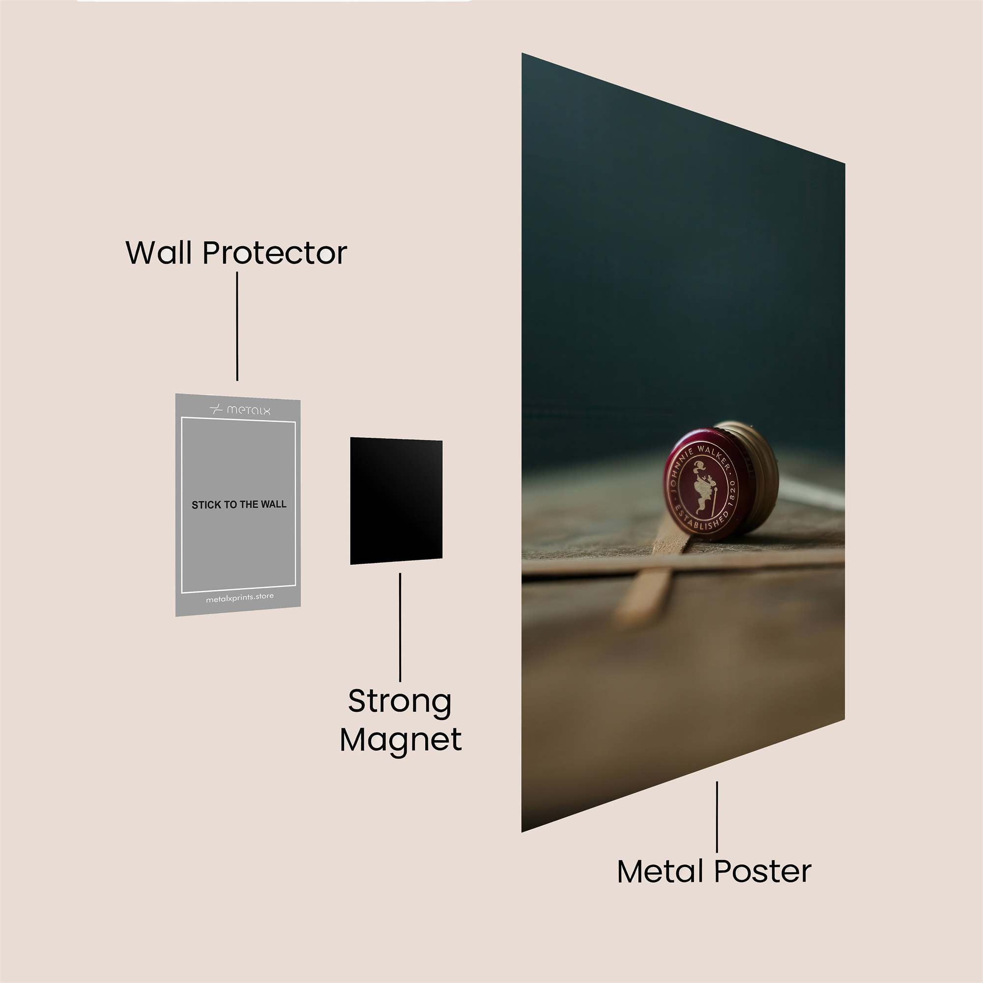 Wine Enigma Safe Wall Magnetic / M
