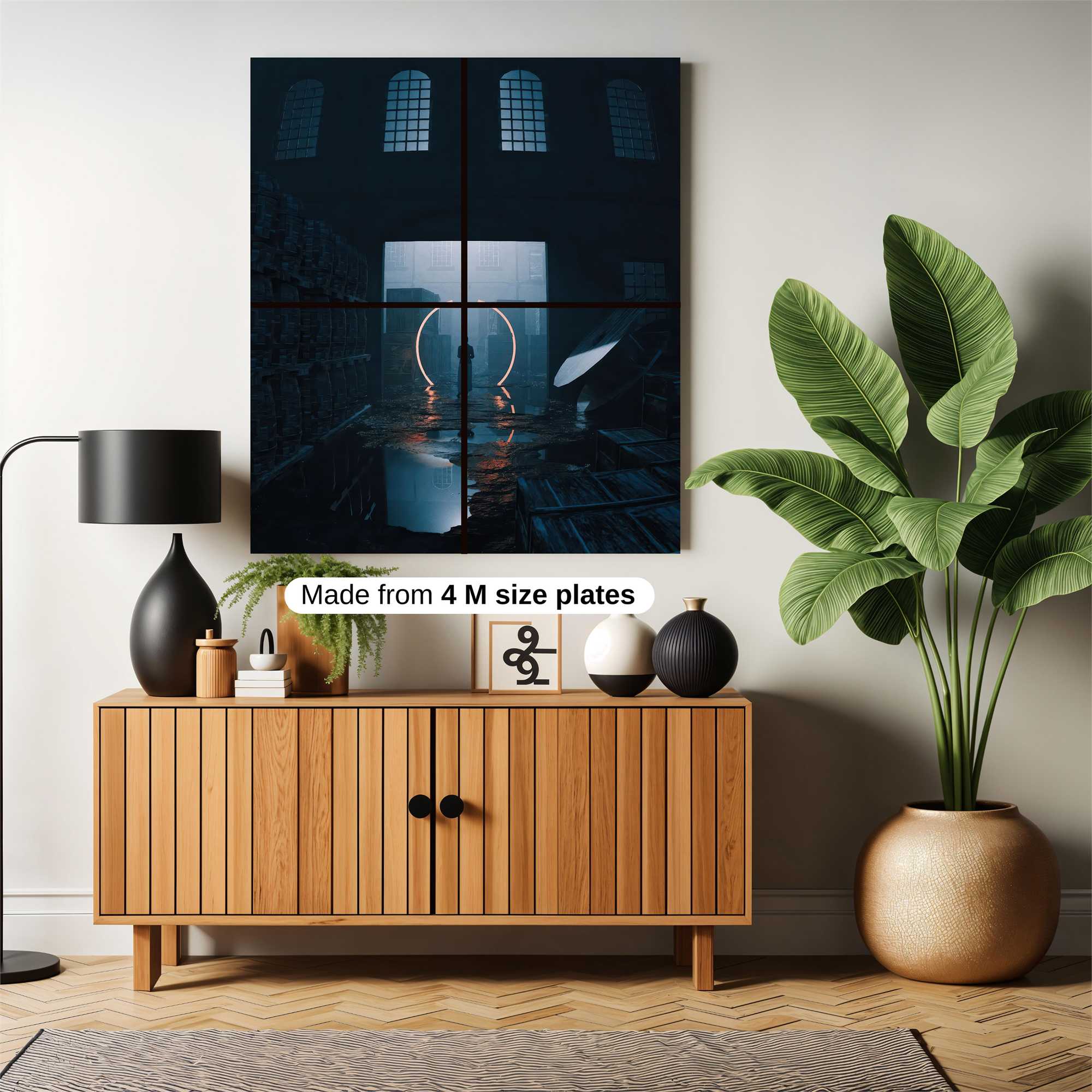 Portal Mystery Safe Wall Magnetic / M