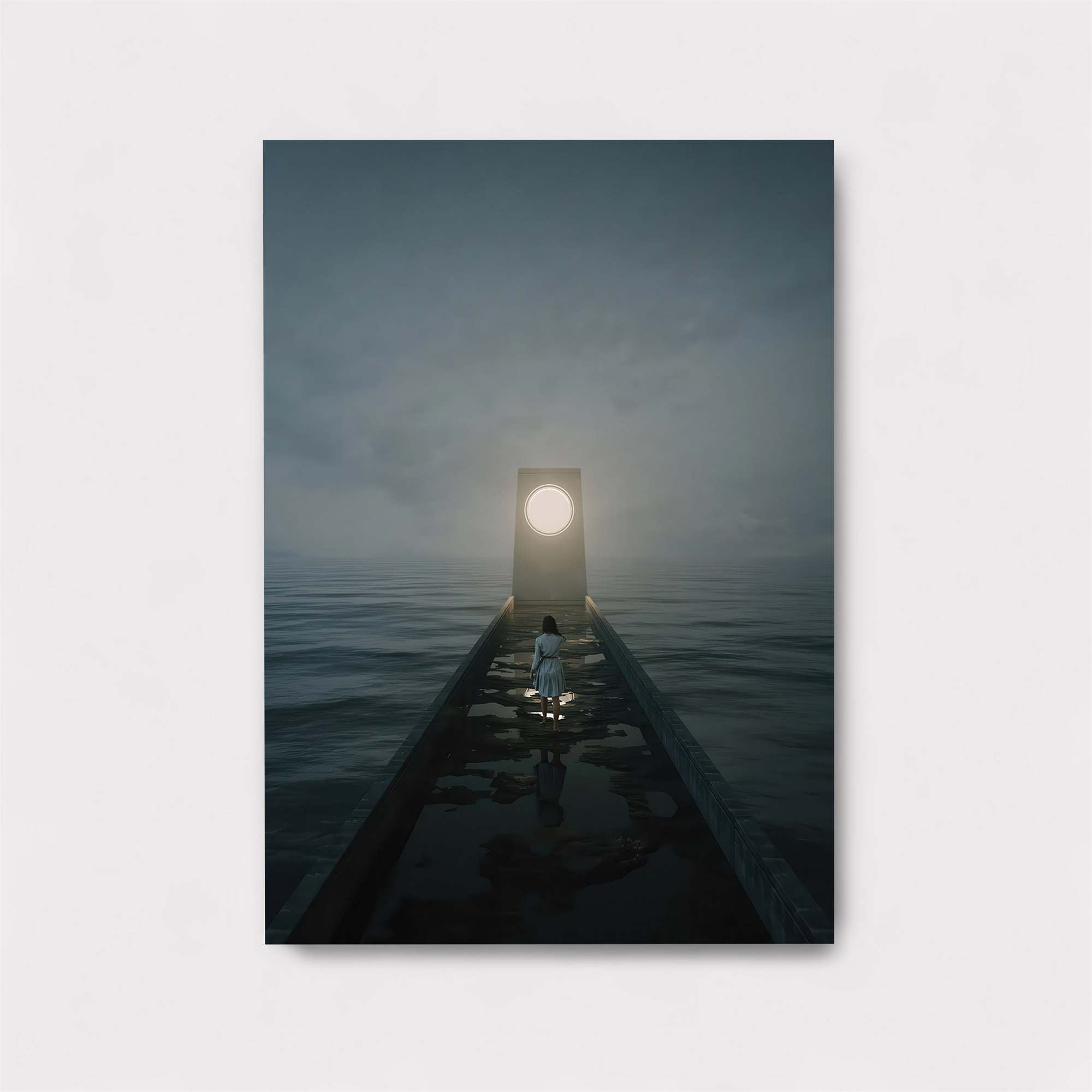 Moonlit Solitude Safe Wall Magnetic / M