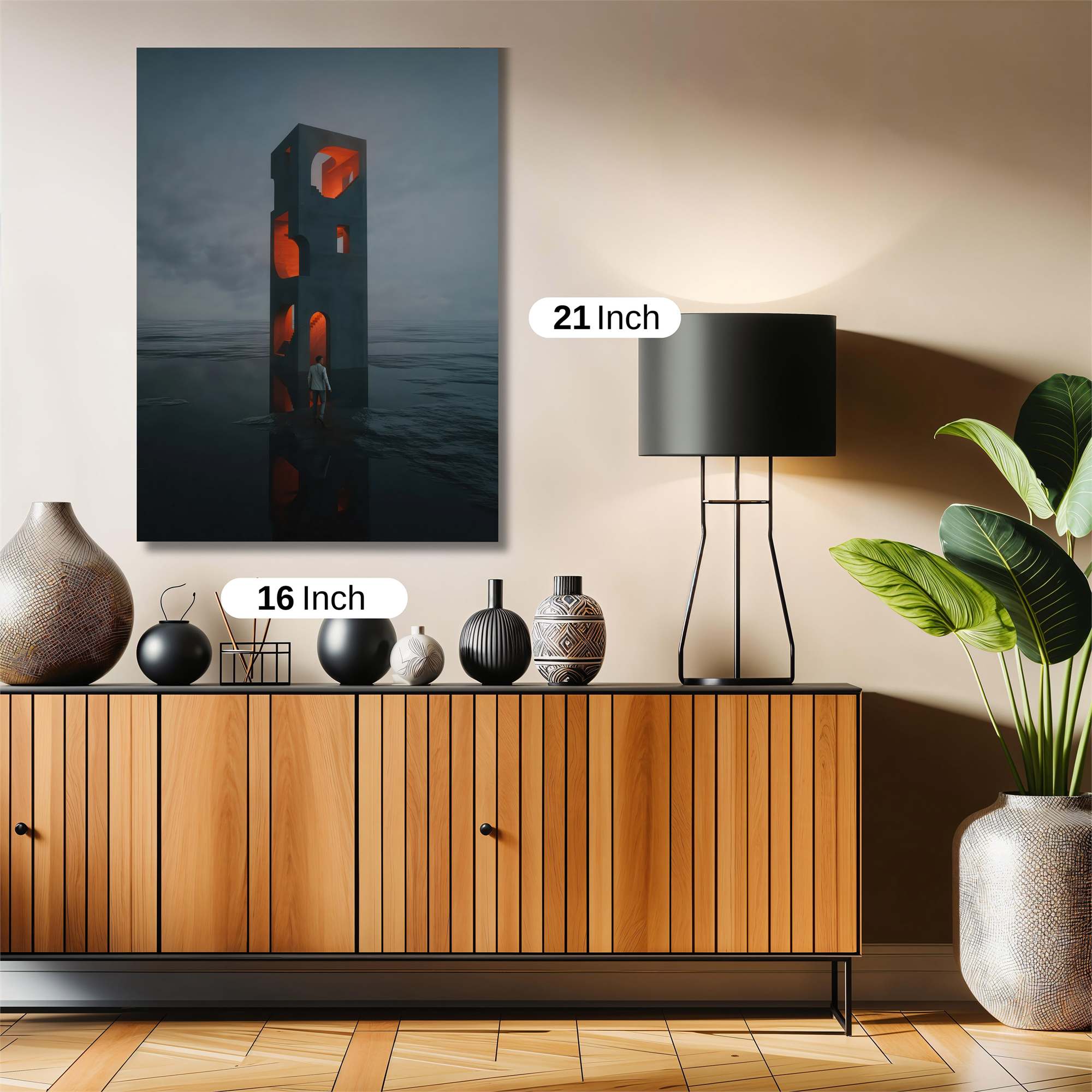 Tower Enigma Safe Wall Magnetic / M