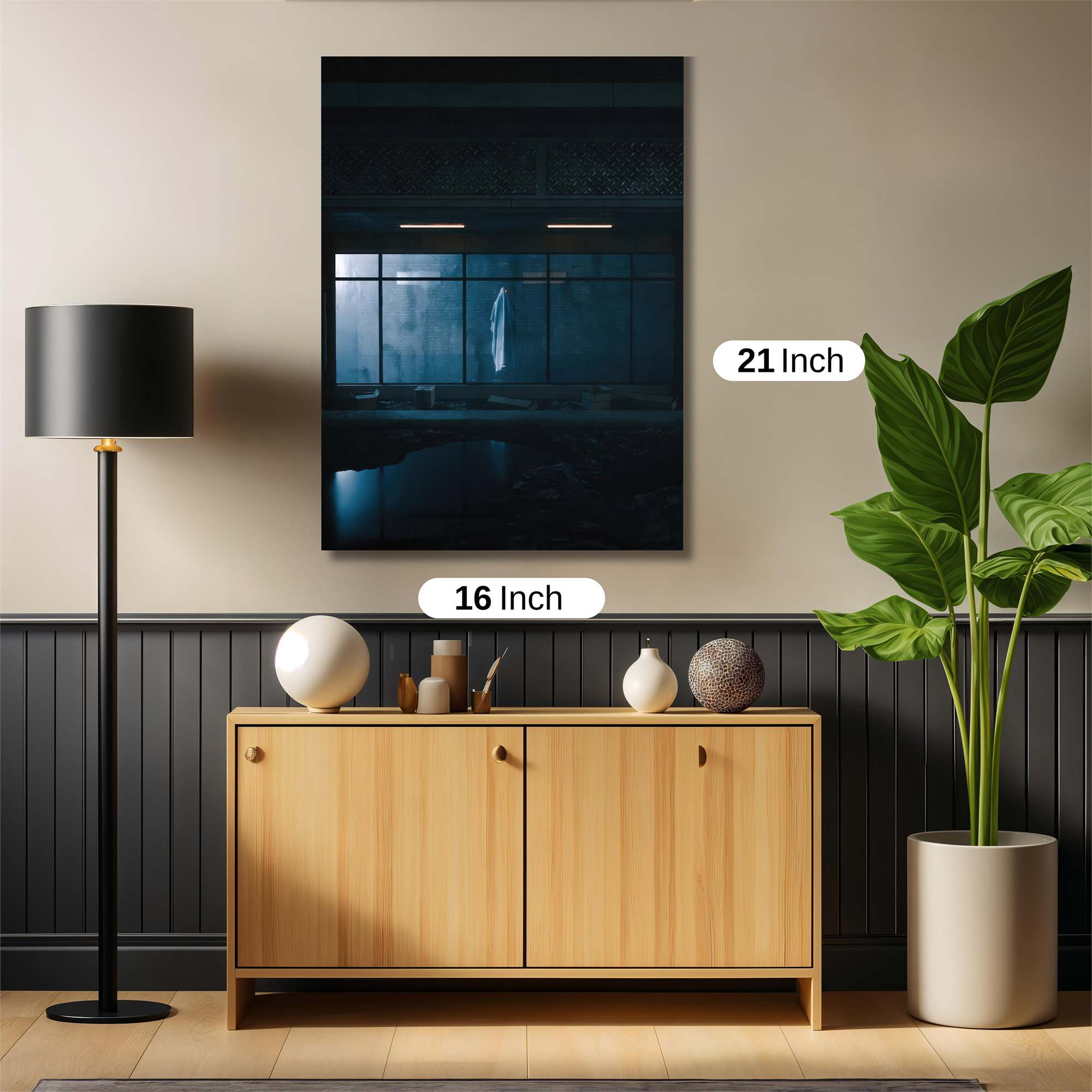 Ghostly Silence Safe Wall Magnetic / M