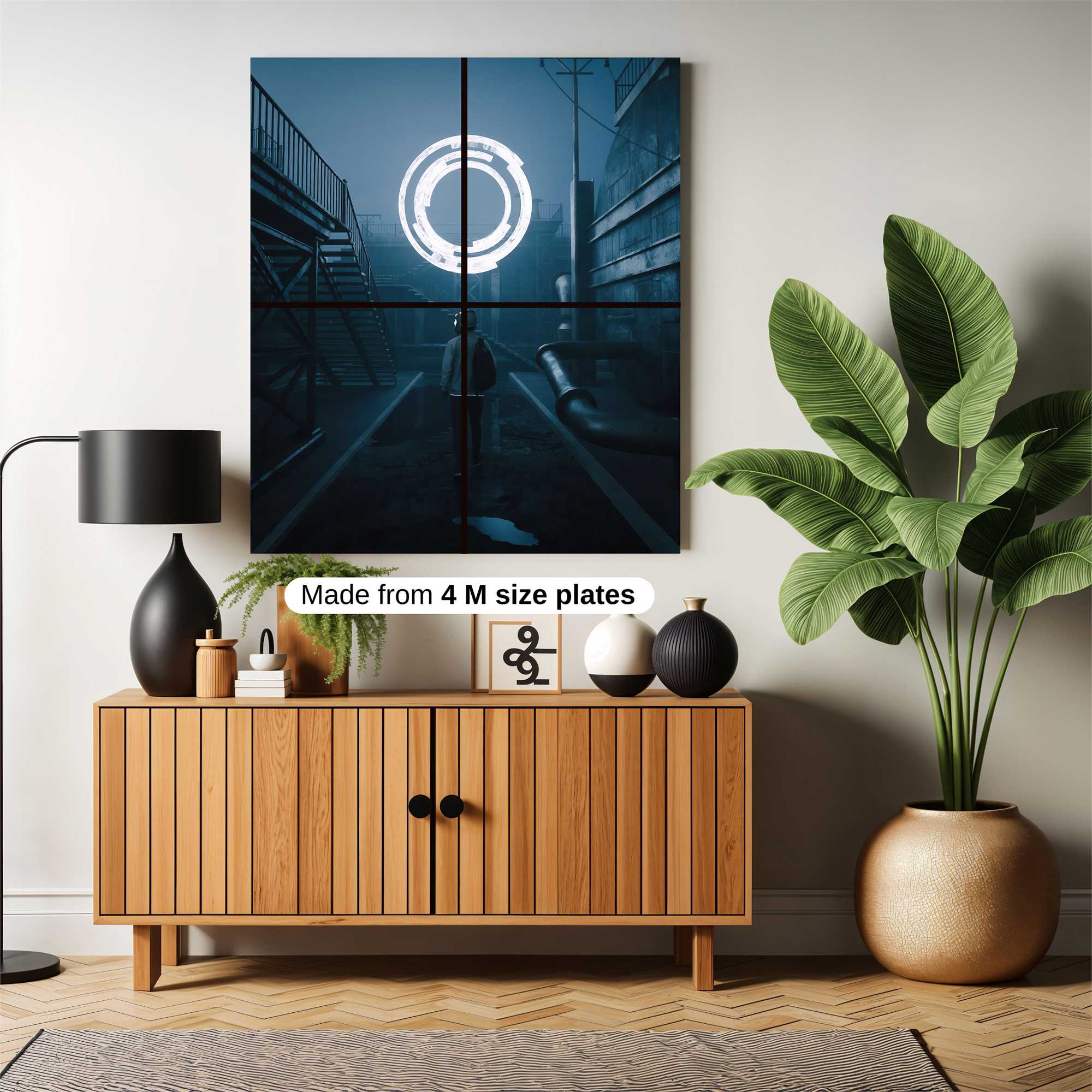 Portal Mystery Safe Wall Magnetic / M