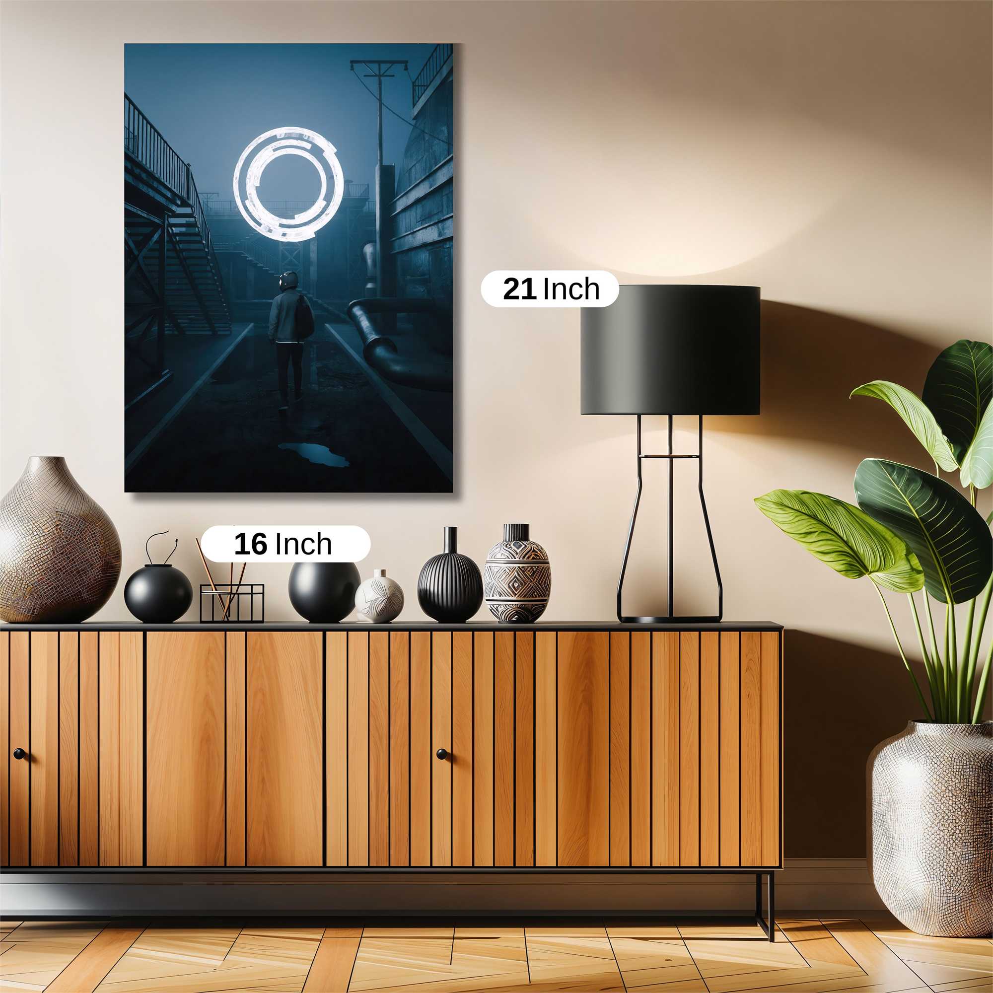 Portal Mystery Safe Wall Magnetic / M