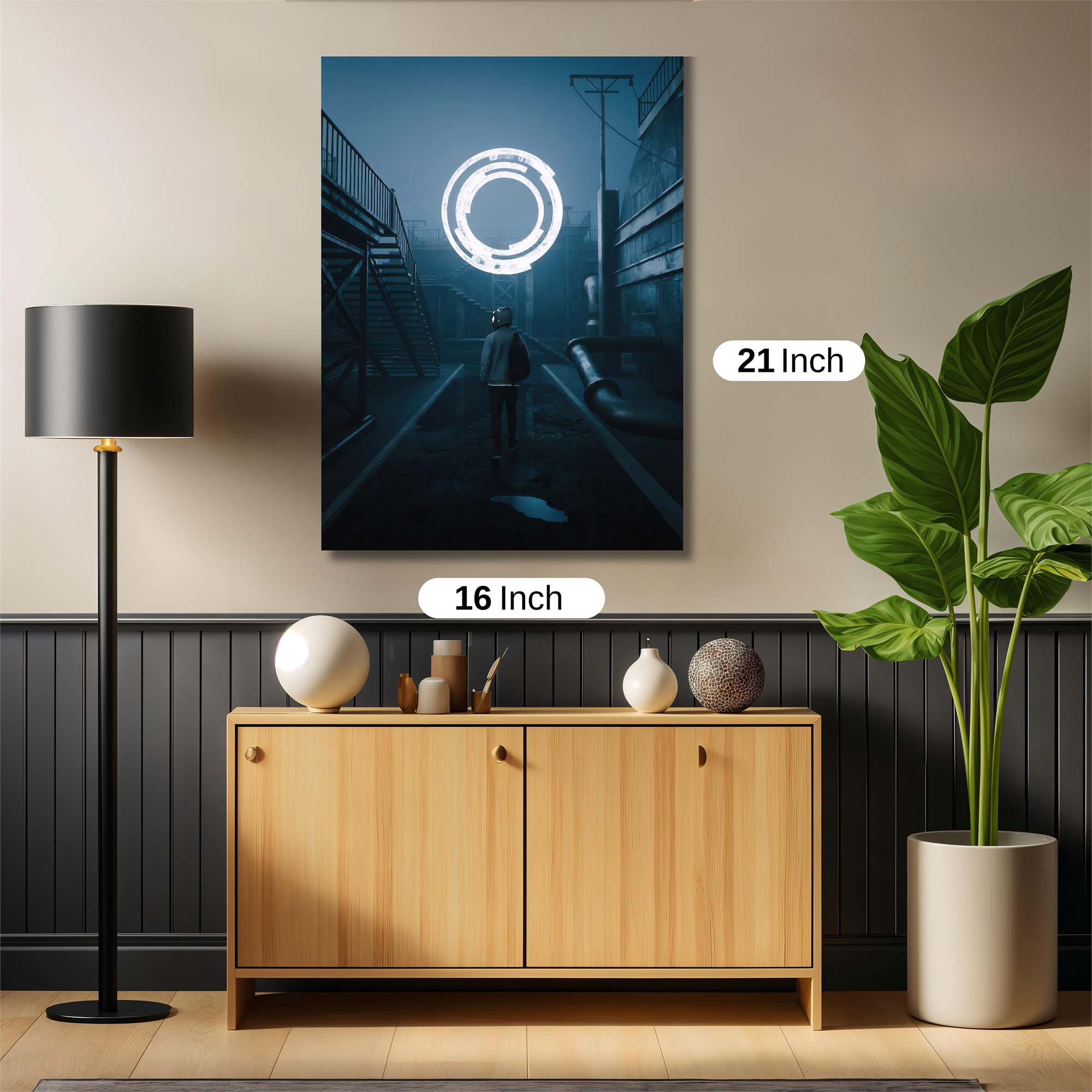 Portal Mystery Safe Wall Magnetic / M