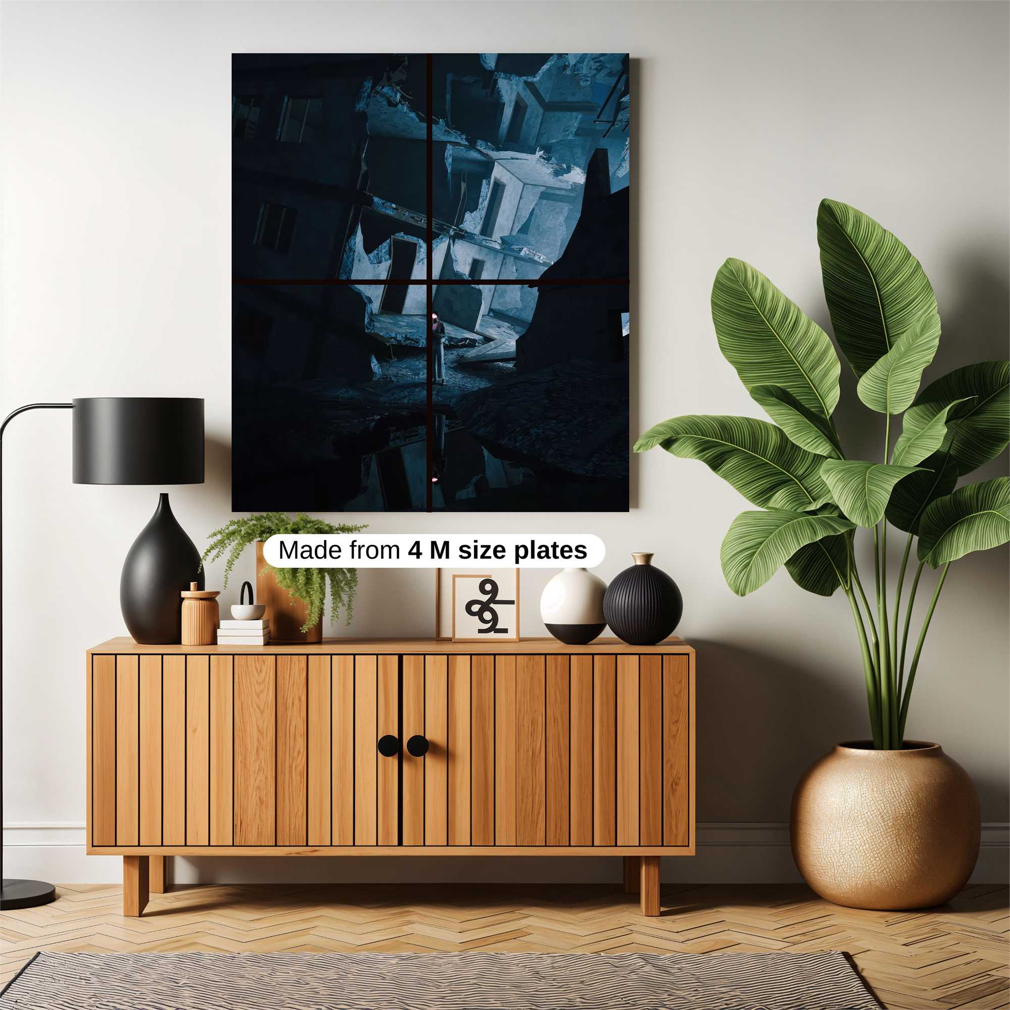 Ruins Despair Safe Wall Magnetic / M
