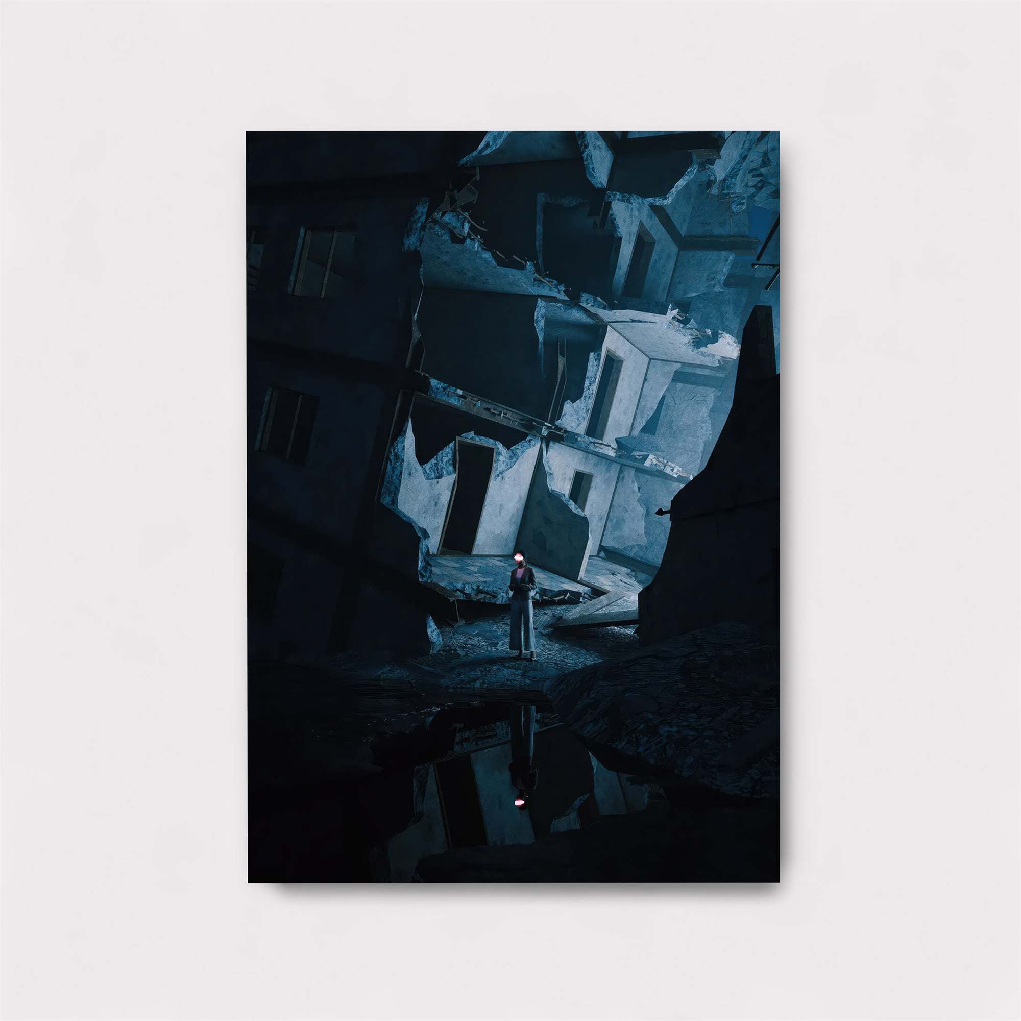 Ruins Despair Safe Wall Magnetic / M