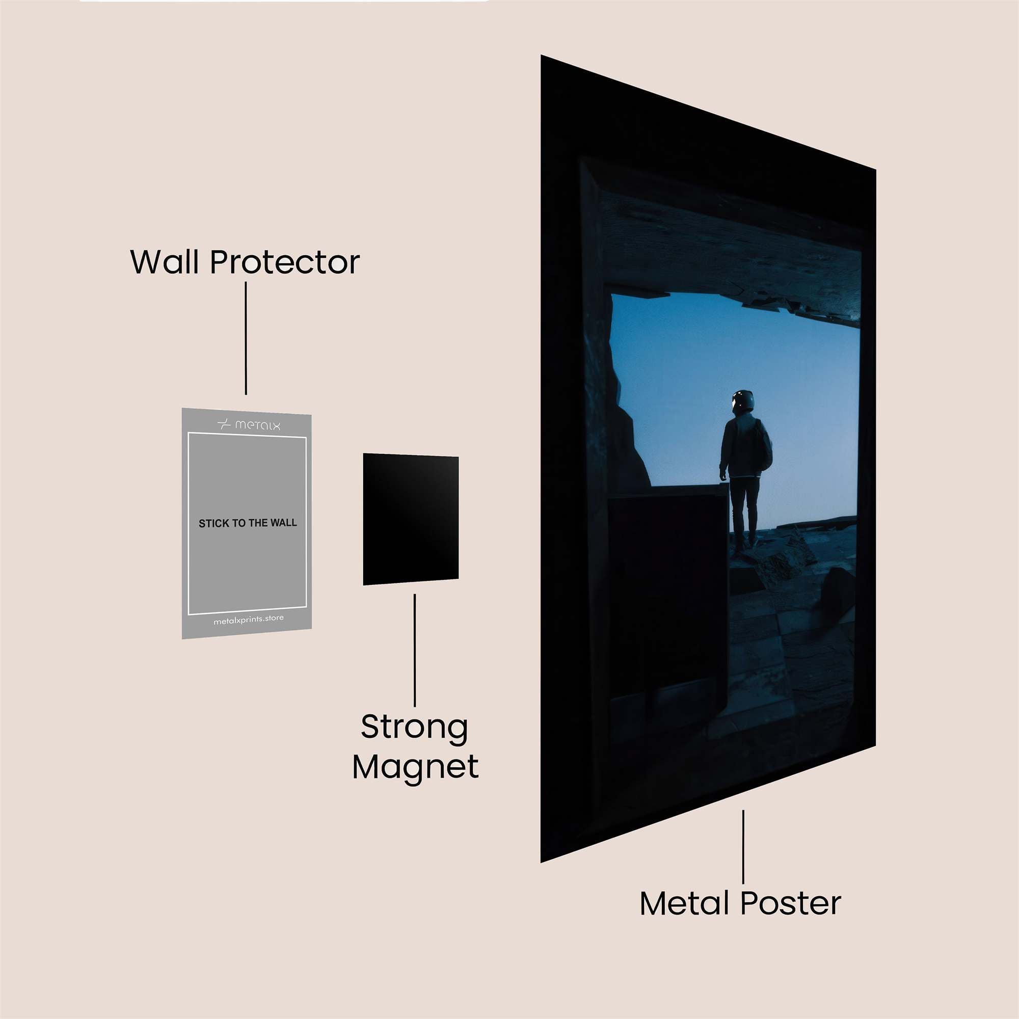 Explorer Serene Safe Wall Magnetic / M