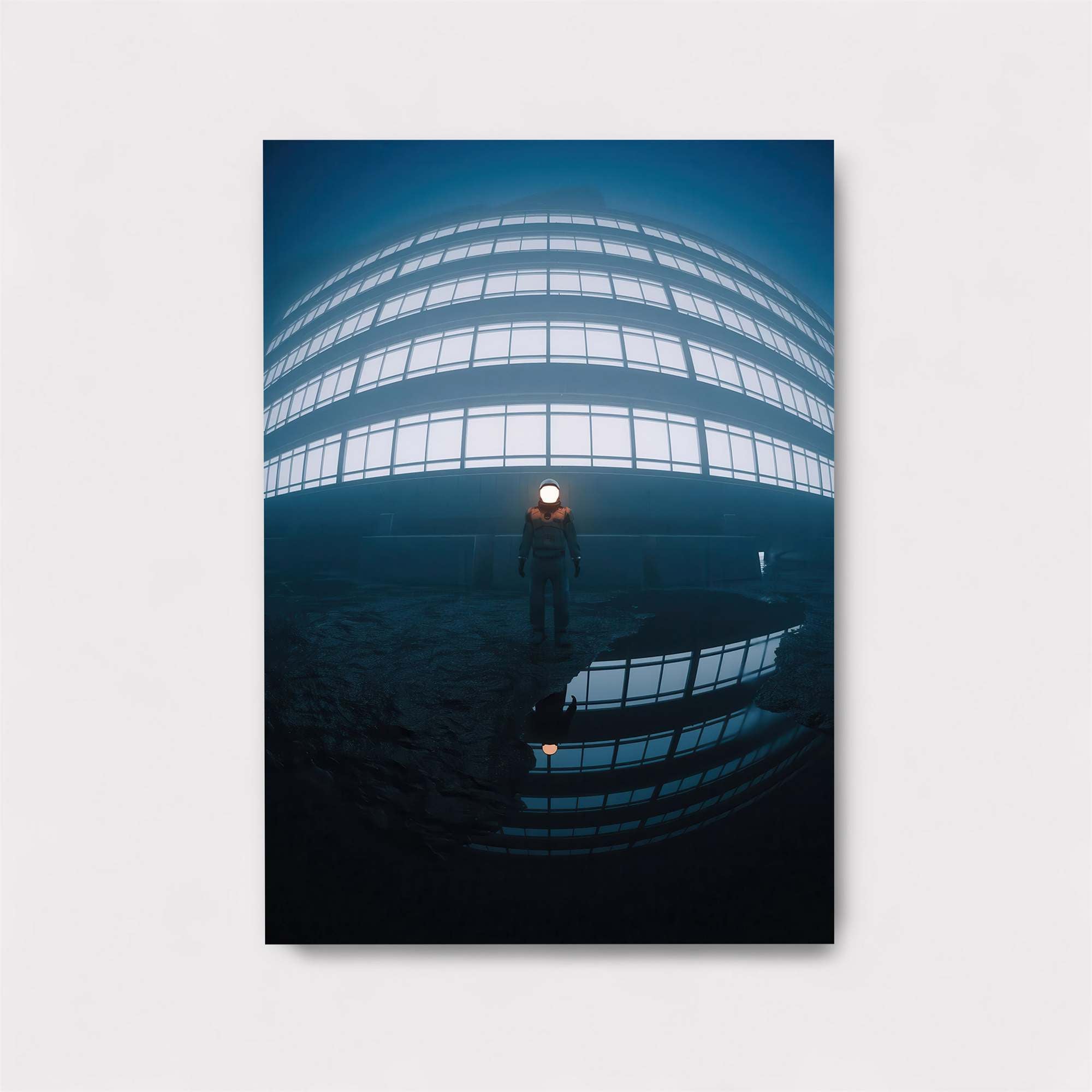 Astronaut Enigma Safe Wall Magnetic / M