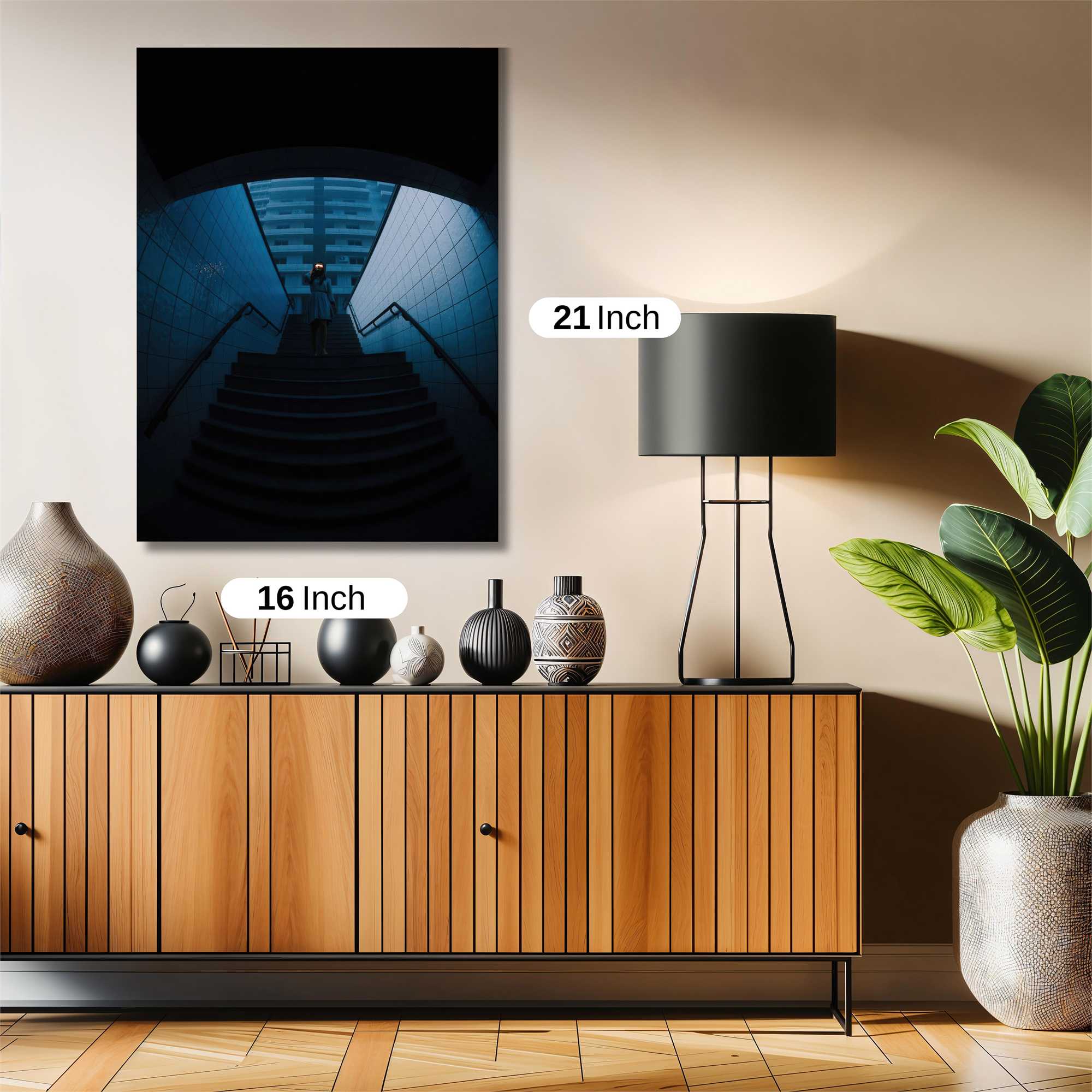 Stairway Solitude Safe Wall Magnetic / M