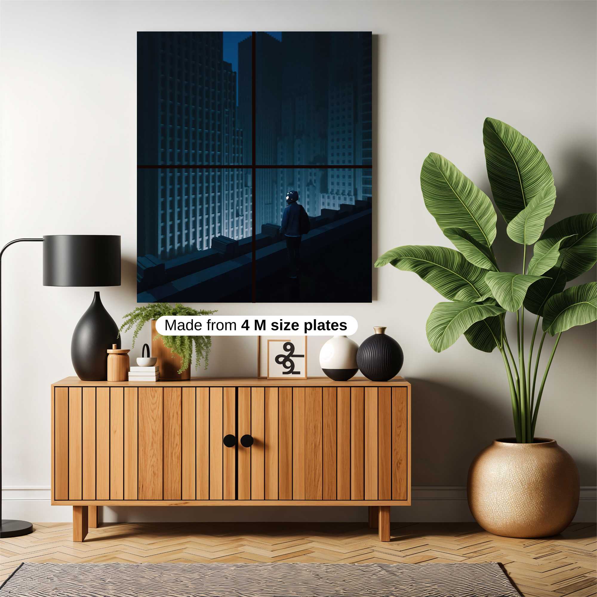 Skyline Solitude Safe Wall Magnetic / M