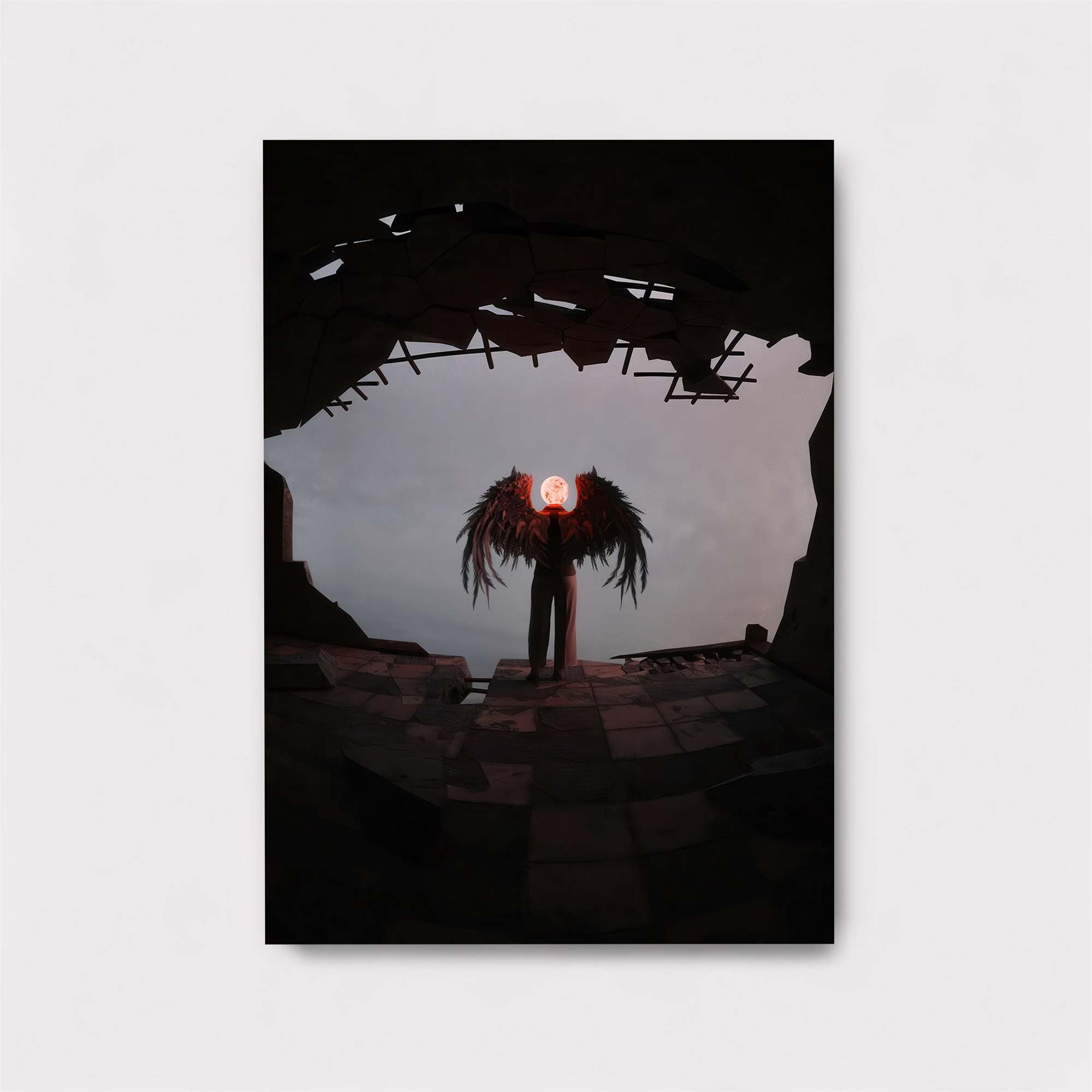 Phoenix Rebirth Safe Wall Magnetic / M