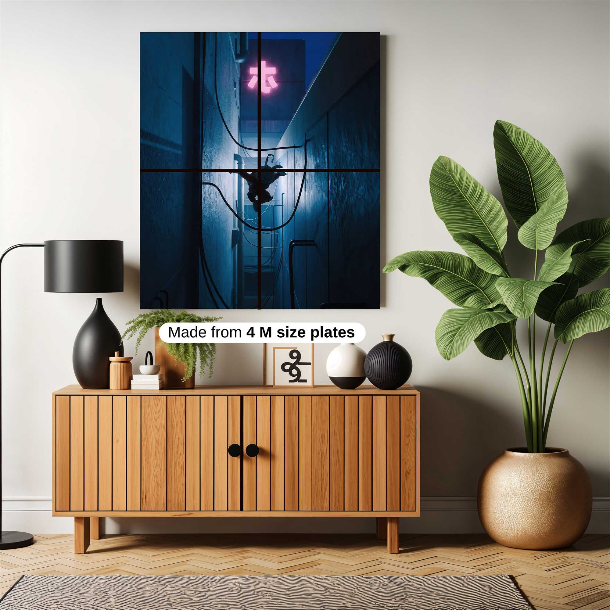 Neon Escape Safe Wall Magnetic / M