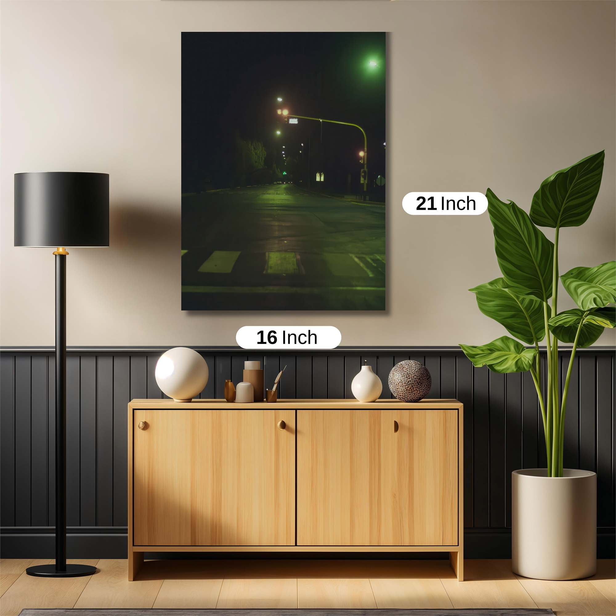Street Solitude Safe Wall Magnetic / M