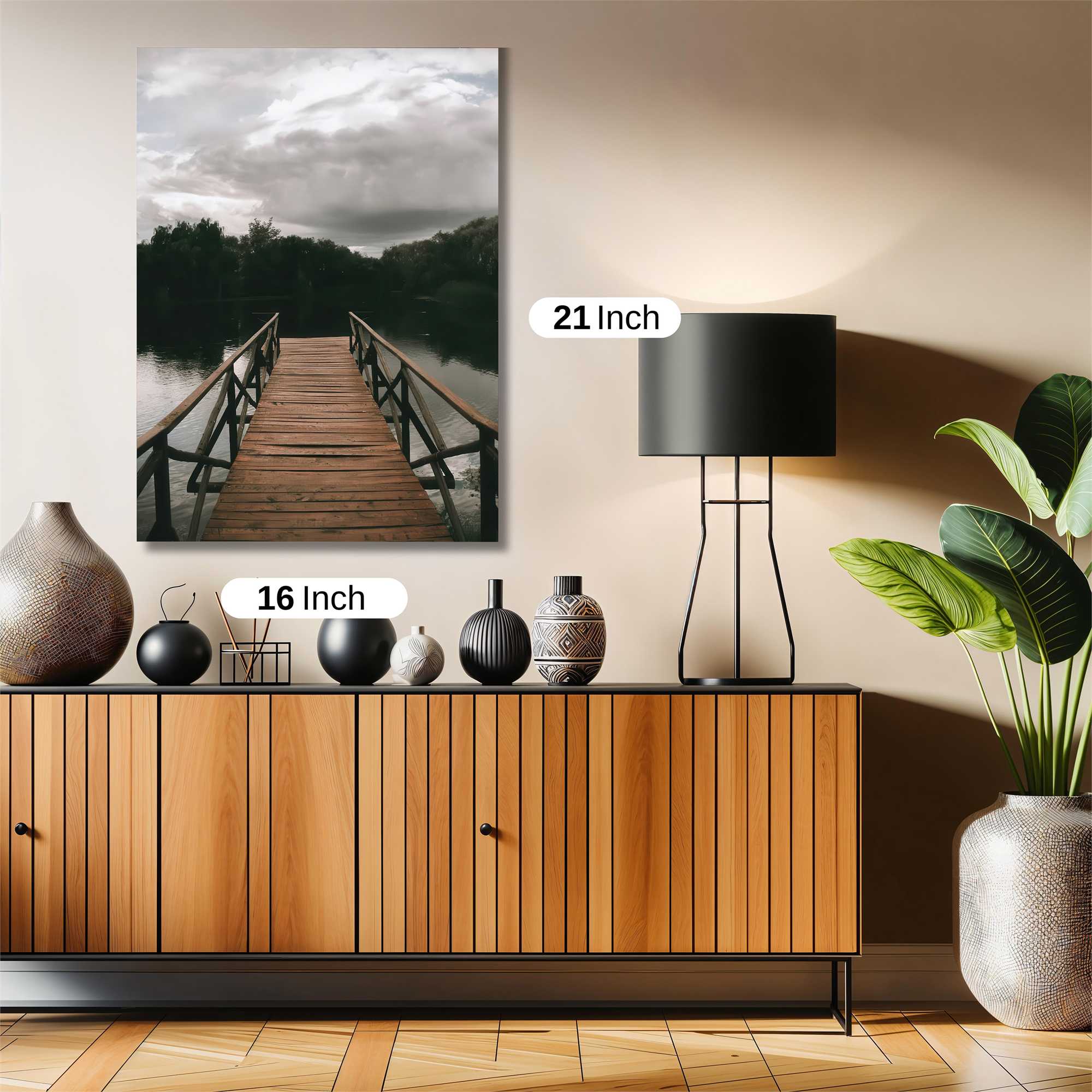 Bridge Tranquil Safe Wall Magnetic / M