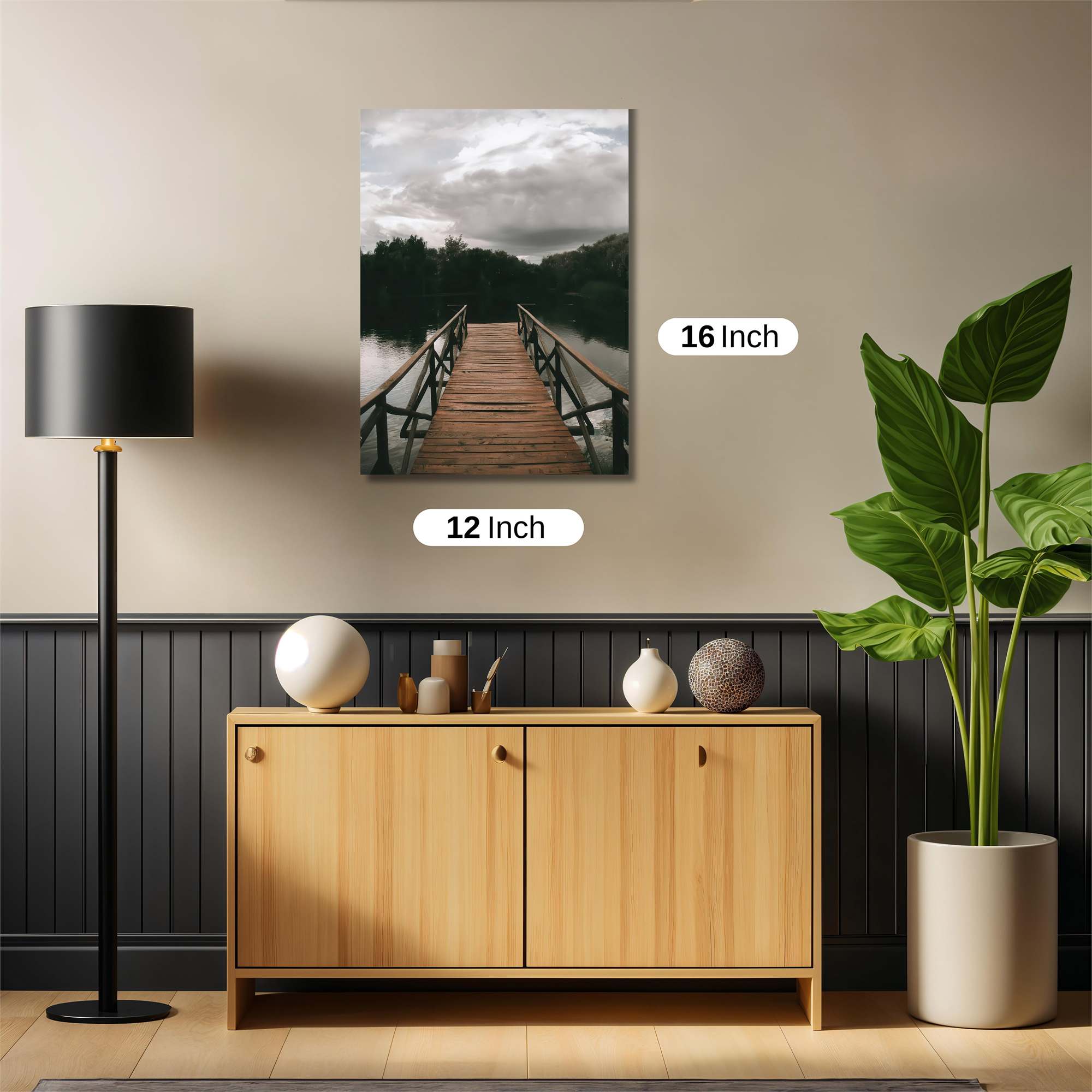 Bridge Tranquil Safe Wall Magnetic / M