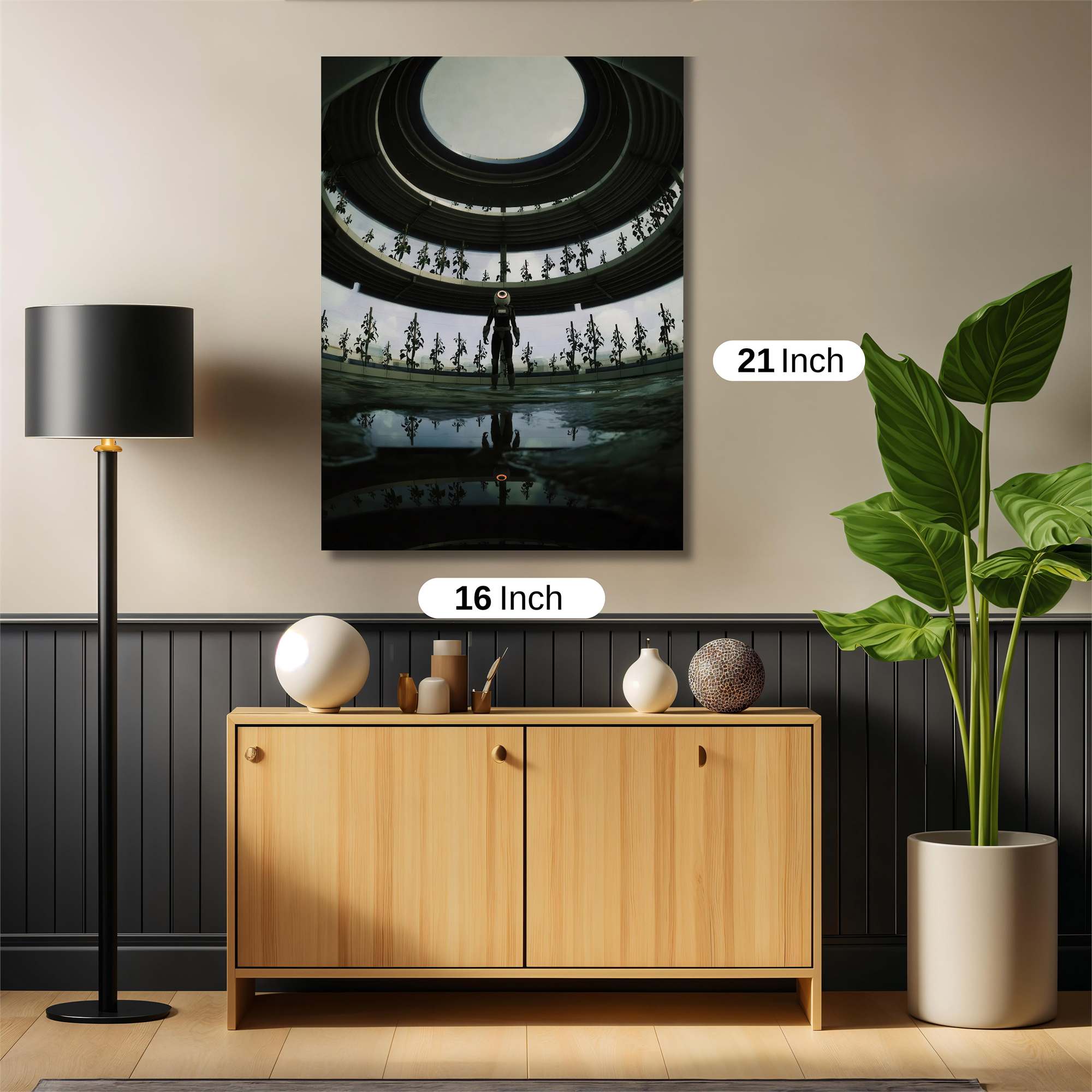 Astronaut Serene Safe Wall Magnetic / M