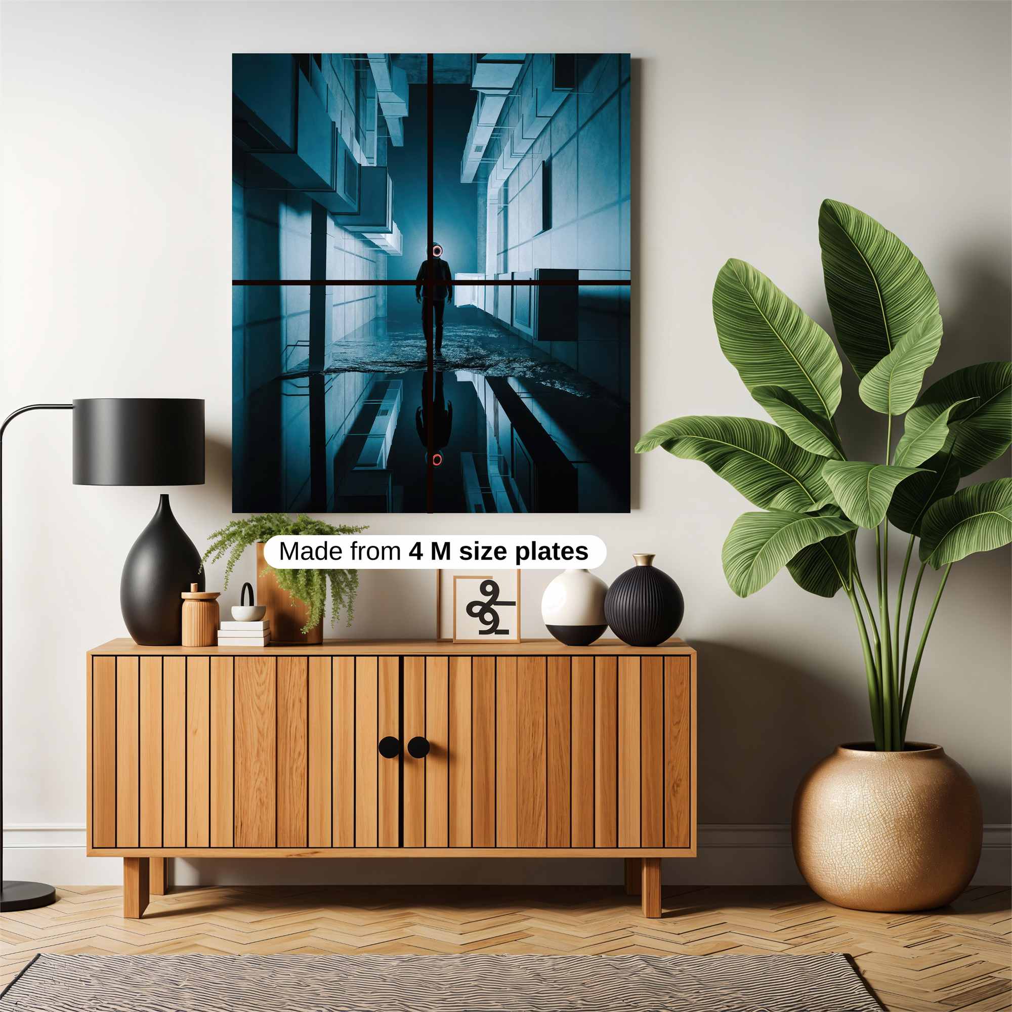 Neon Solitude Safe Wall Magnetic / M