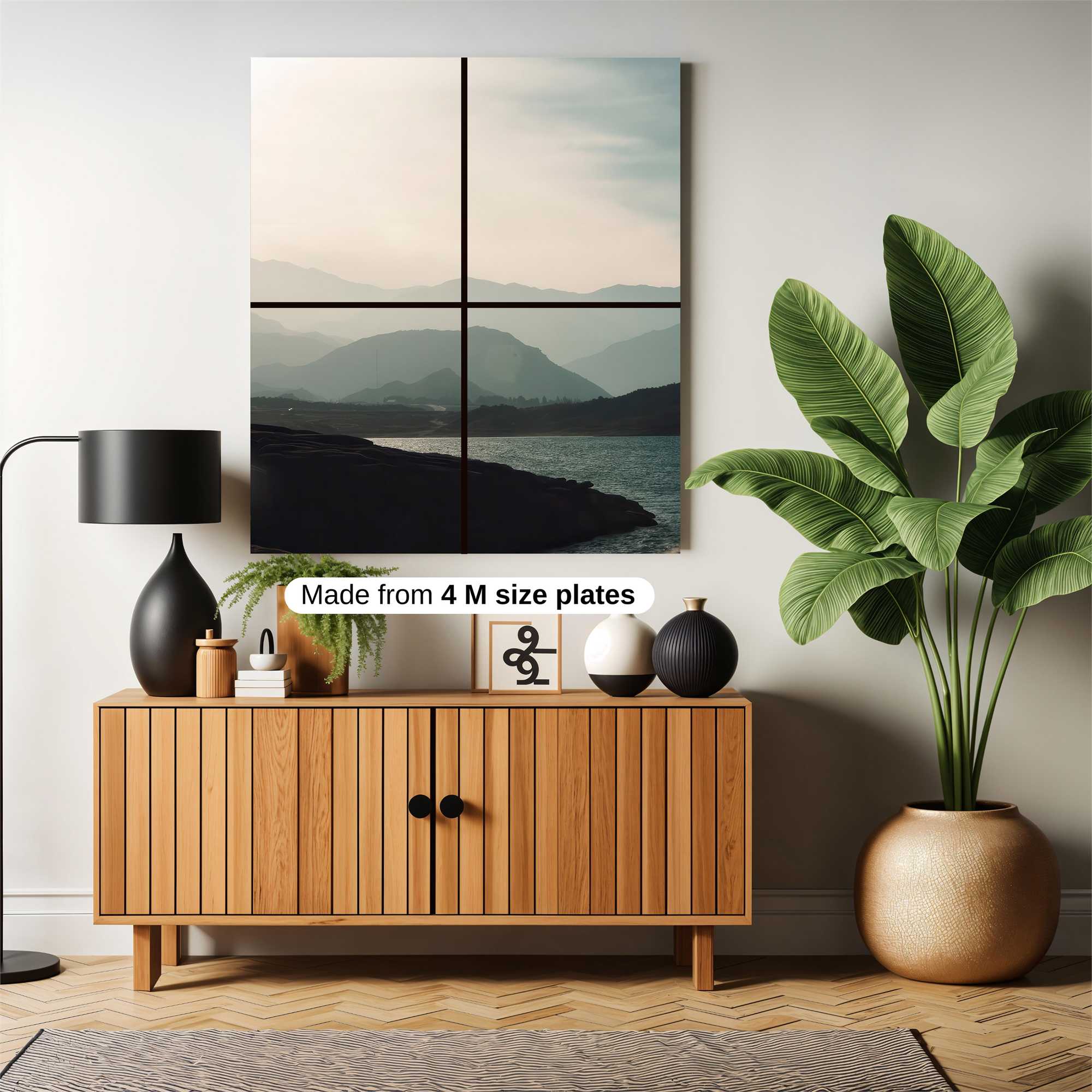 Mountain Serenity Safe Wall Magnetic / M