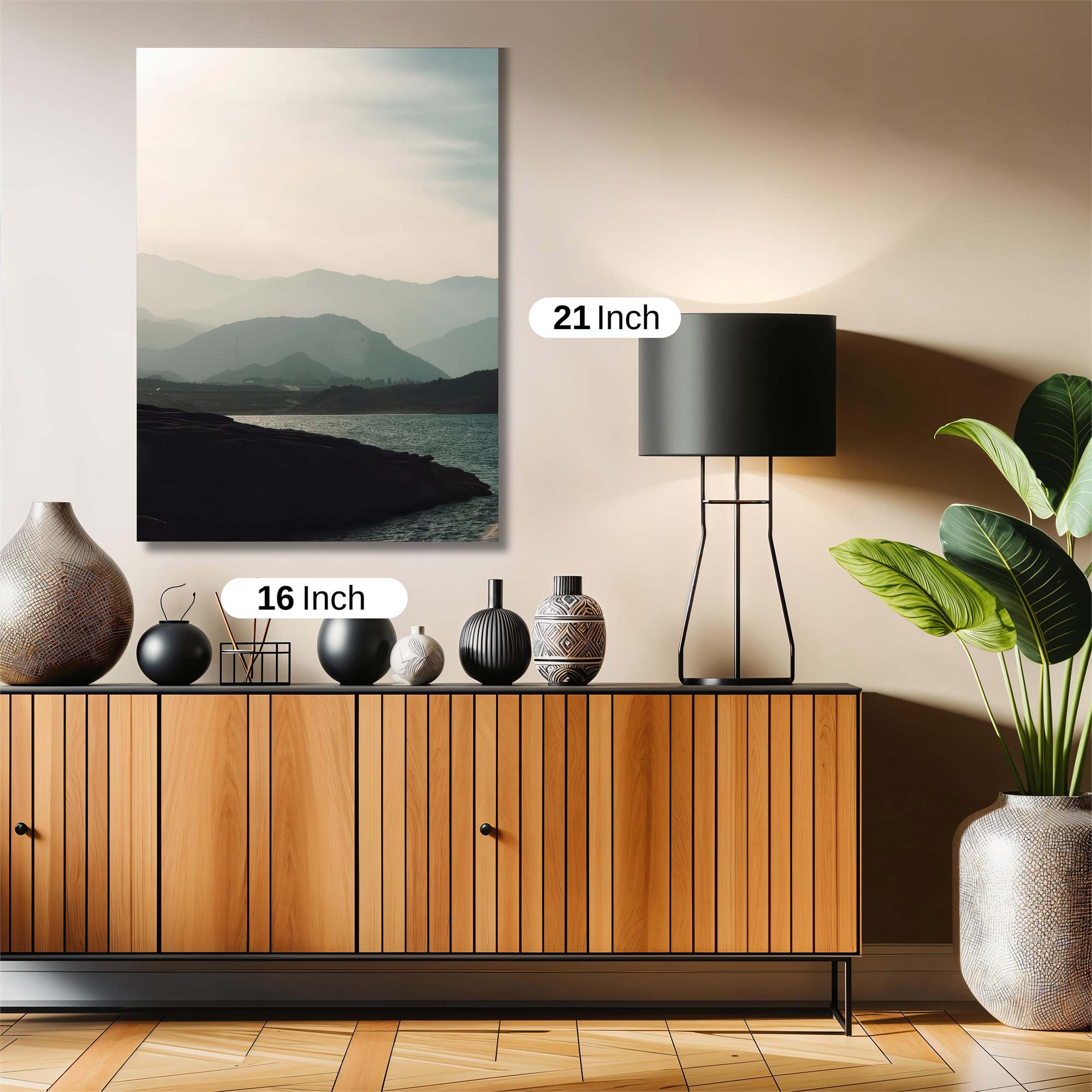 Mountain Serenity Safe Wall Magnetic / M