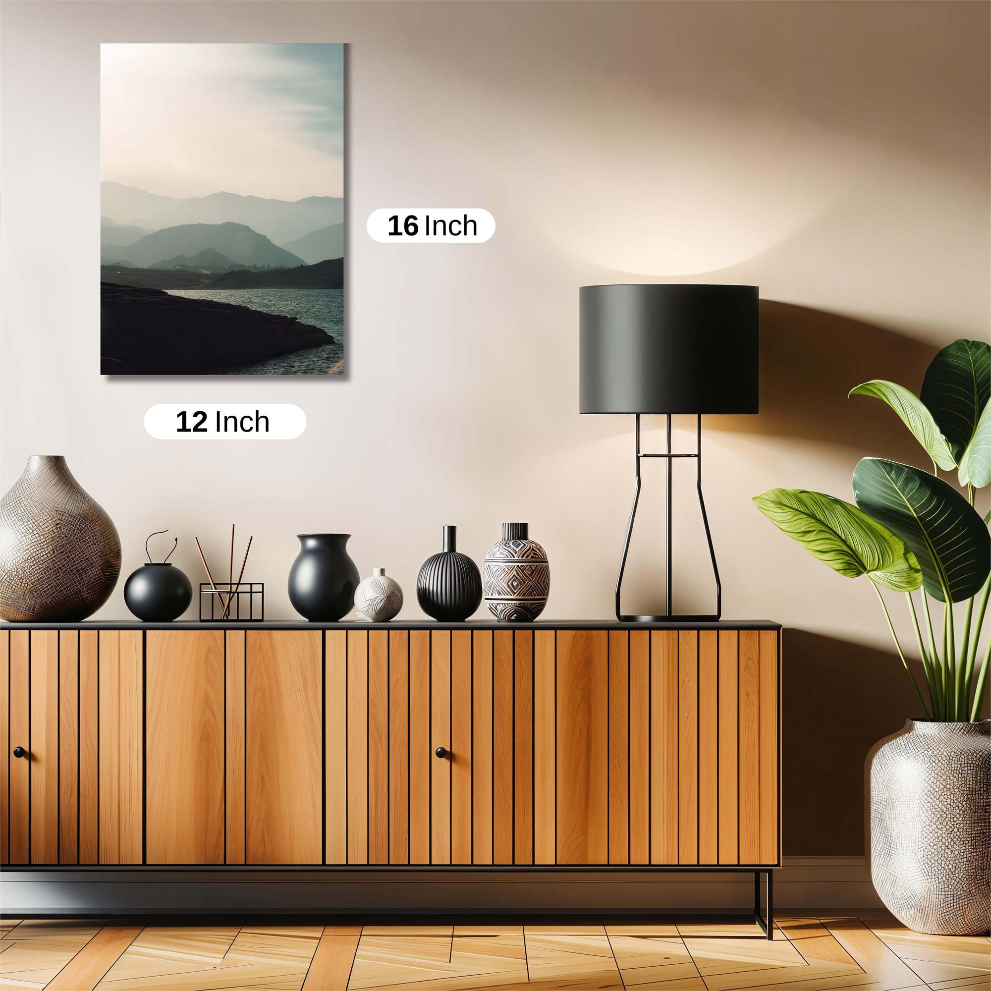 Mountain Serenity Safe Wall Magnetic / M