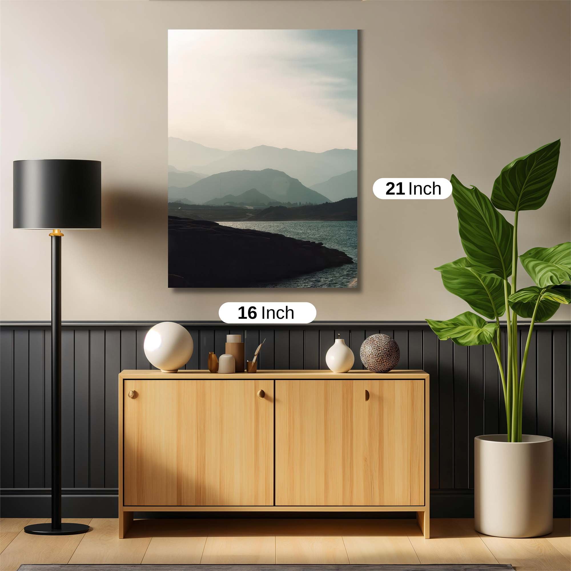 Mountain Serenity Safe Wall Magnetic / M