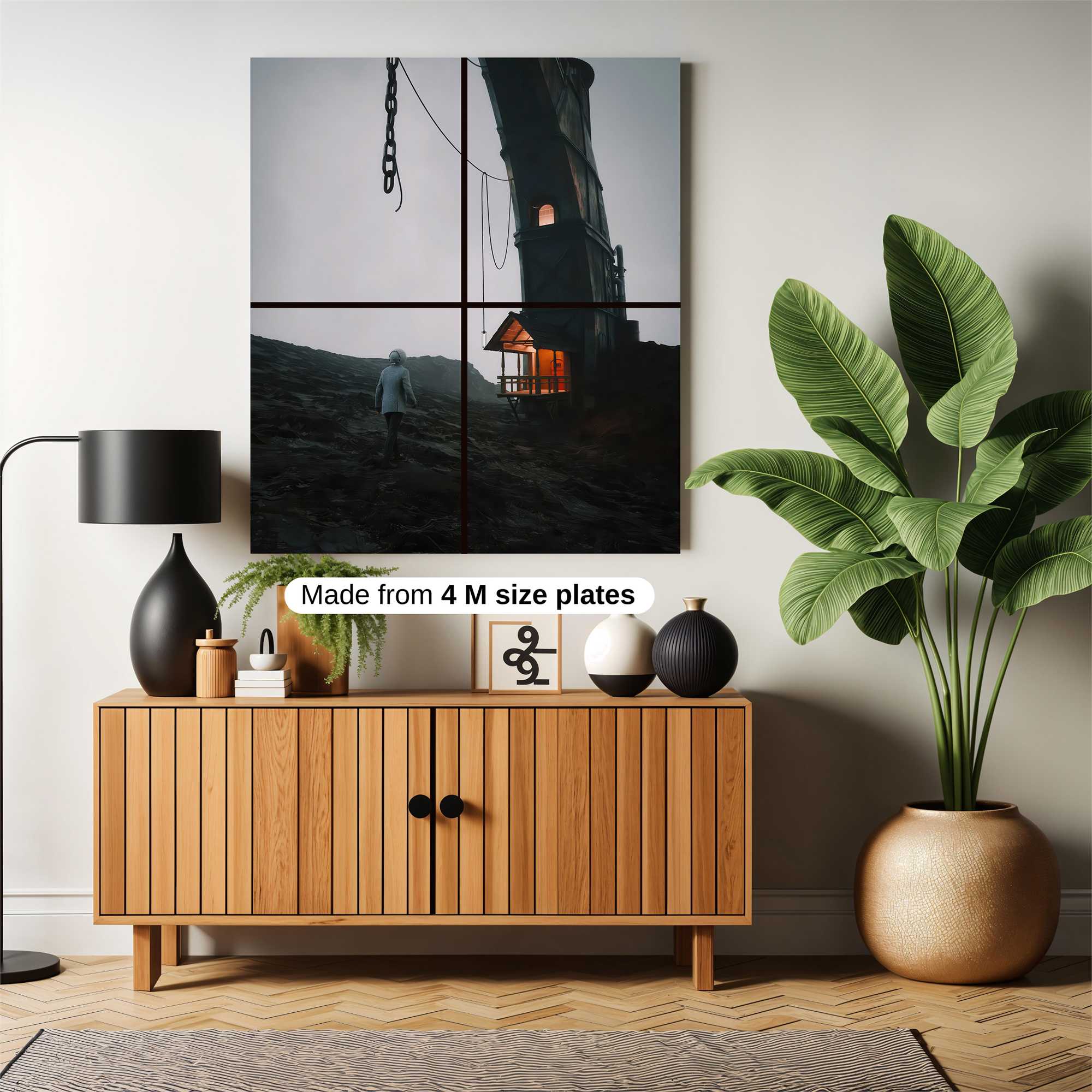Tower Gloom Safe Wall Magnetic / M