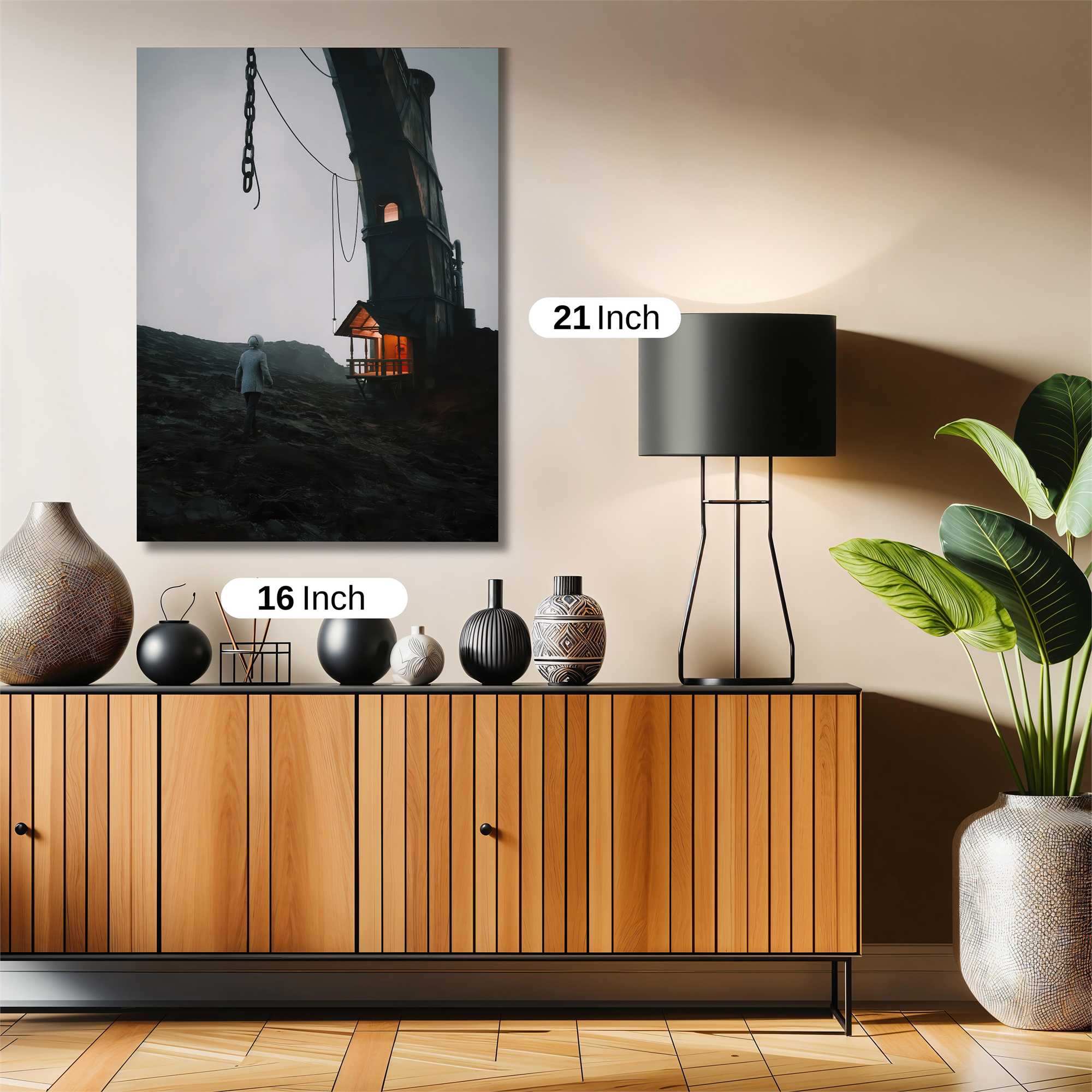 Tower Gloom Safe Wall Magnetic / M
