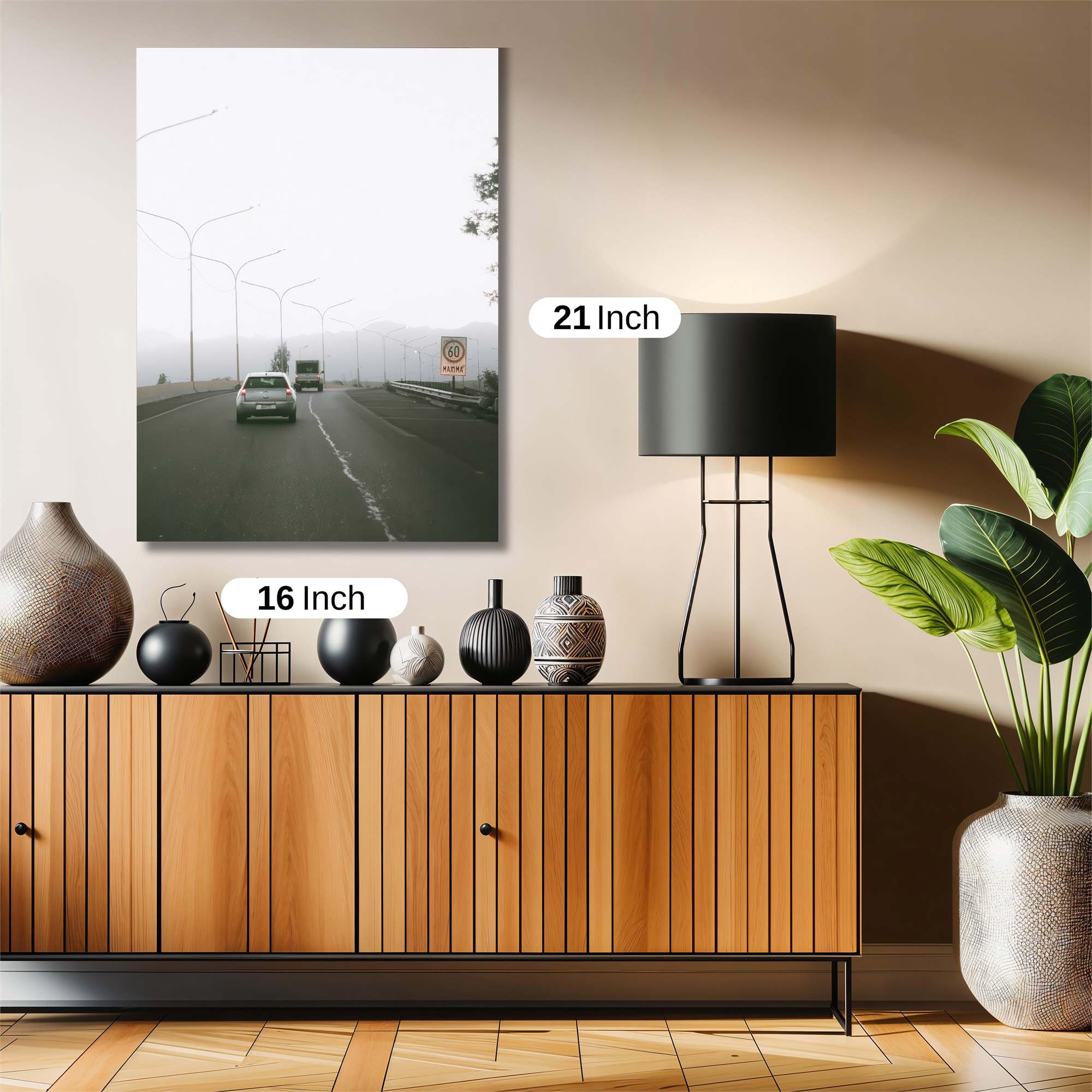 Foggy Journey Safe Wall Magnetic / M