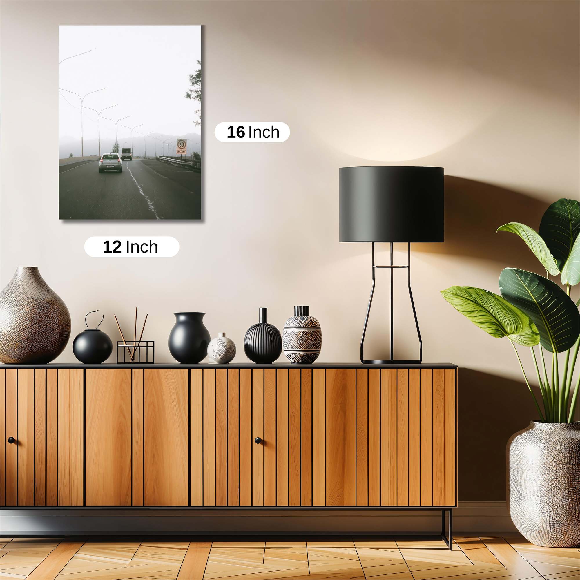 Foggy Journey Safe Wall Magnetic / M