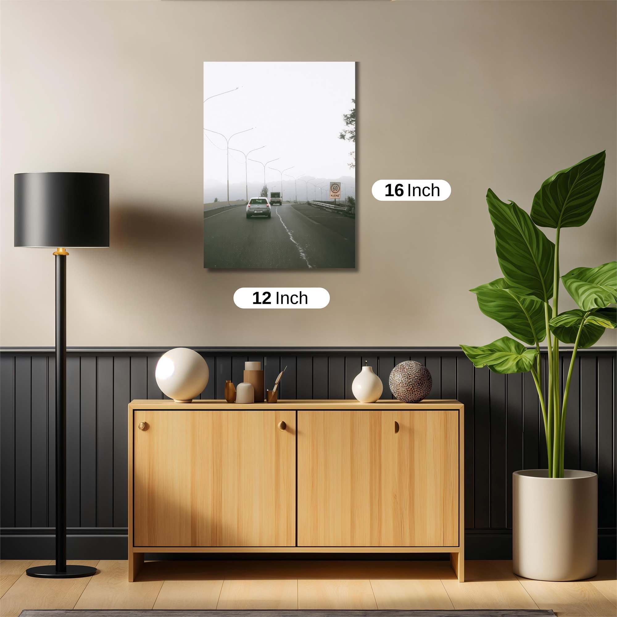 Foggy Journey Safe Wall Magnetic / M