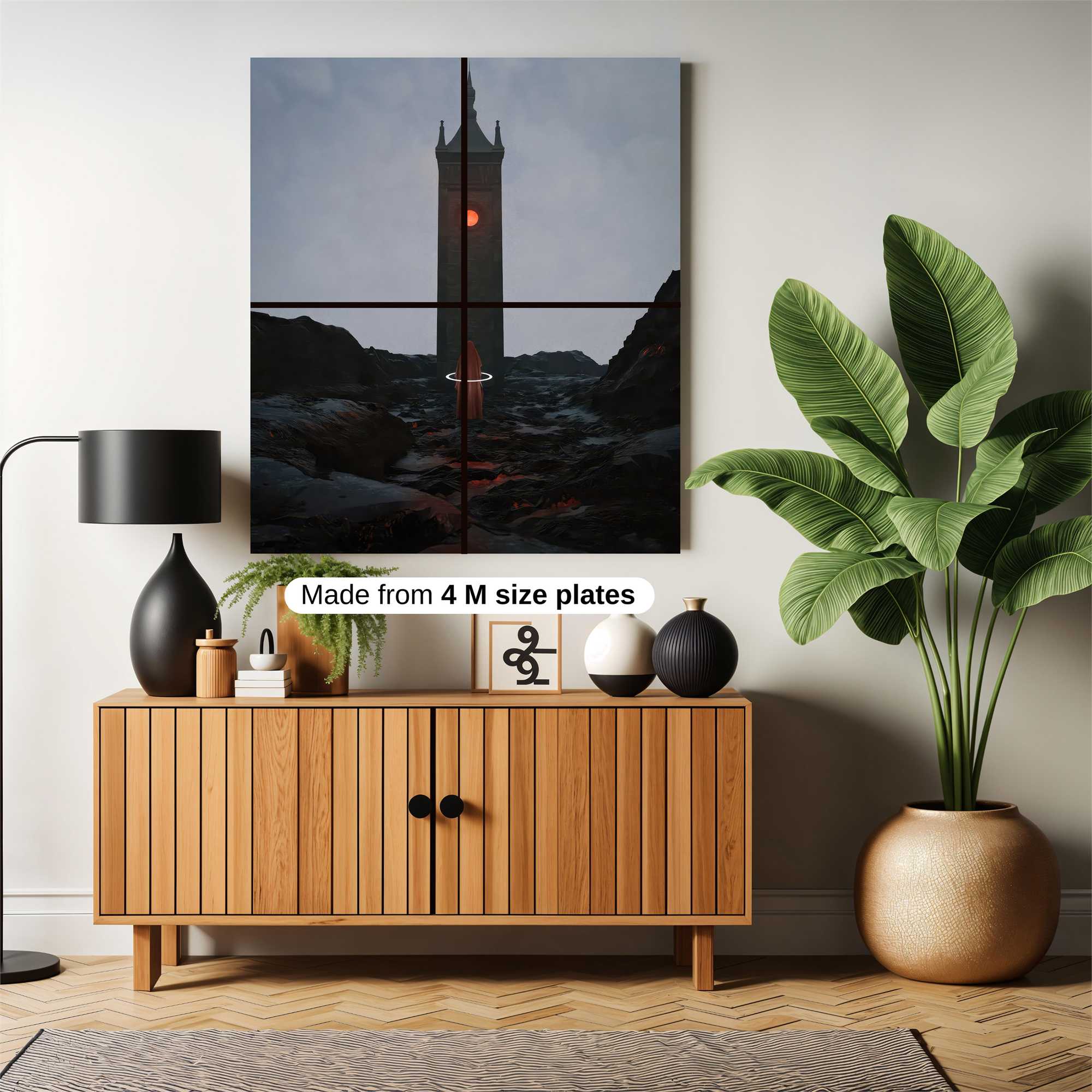 Tower Gloom Safe Wall Magnetic / M