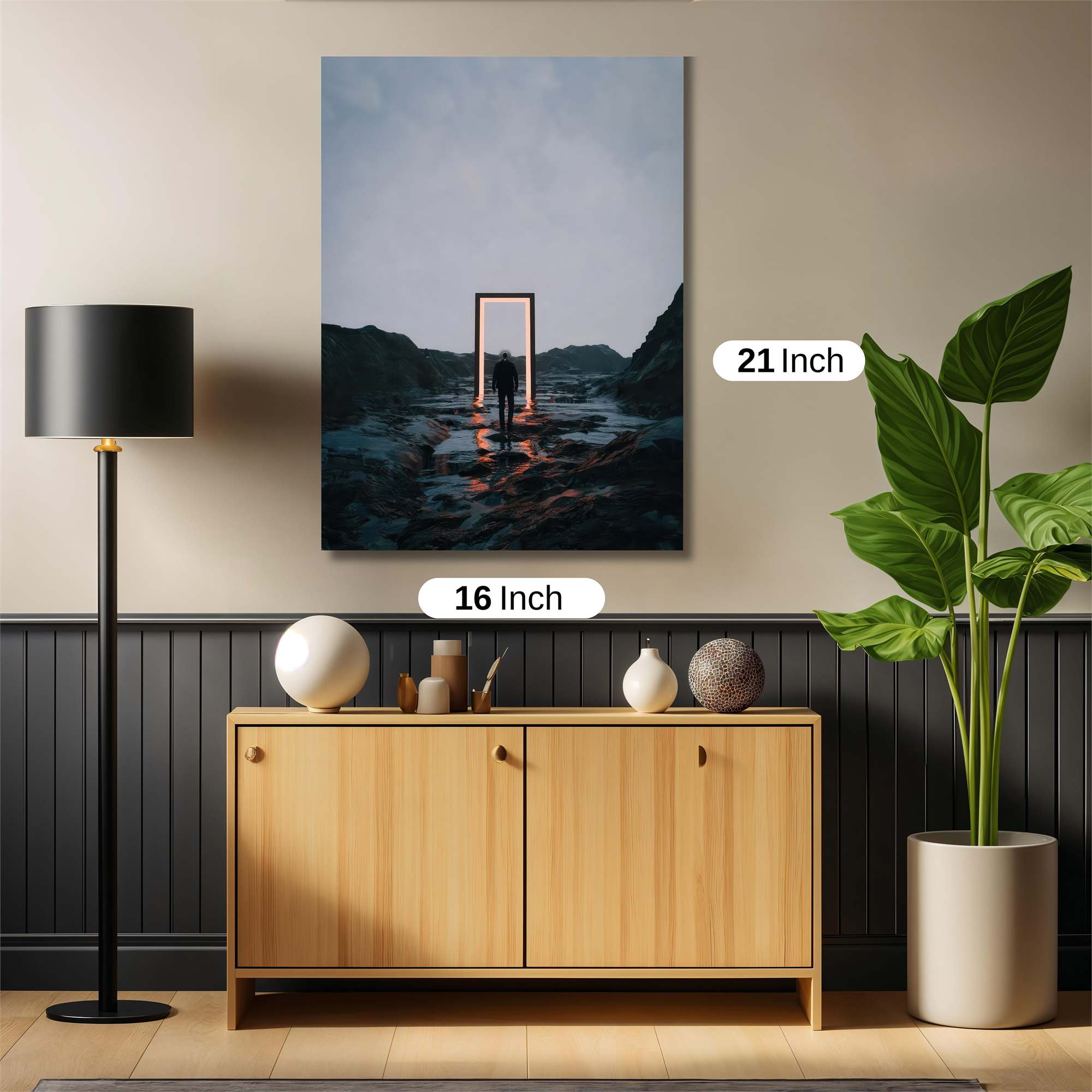 Portal Serene Safe Wall Magnetic / M