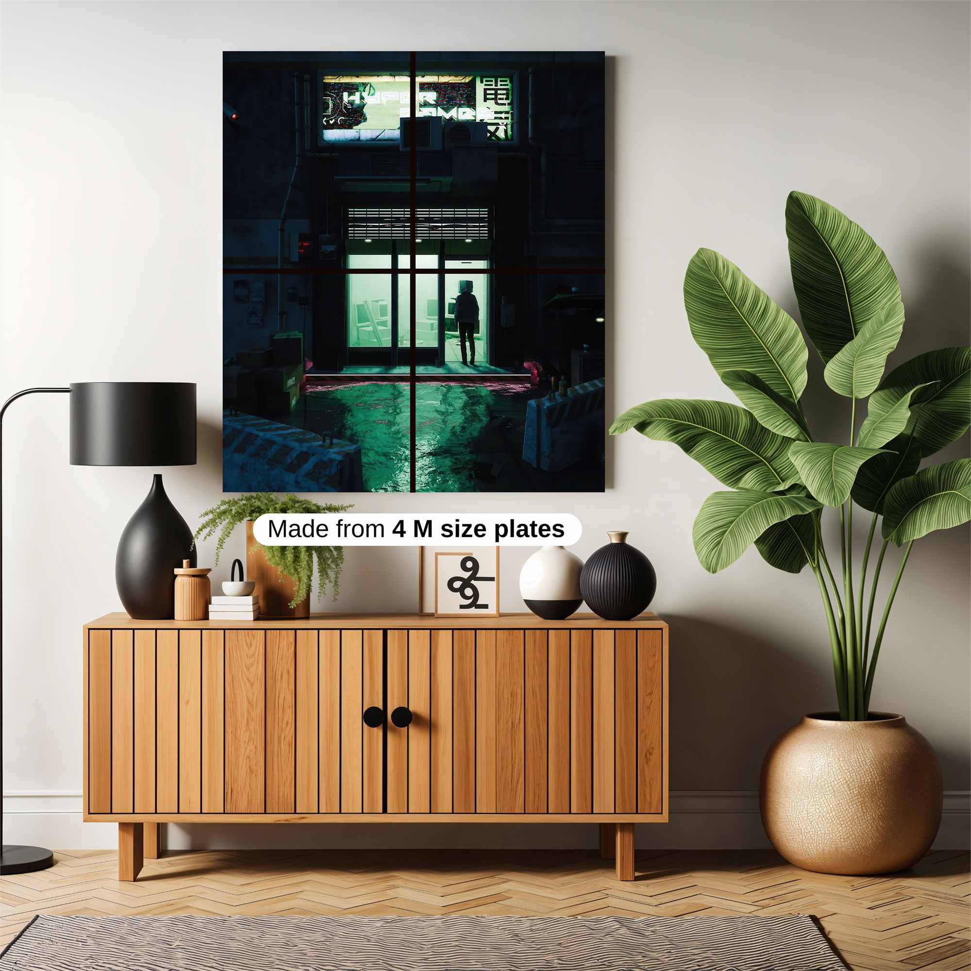 Neon Mystery Safe Wall Magnetic / M