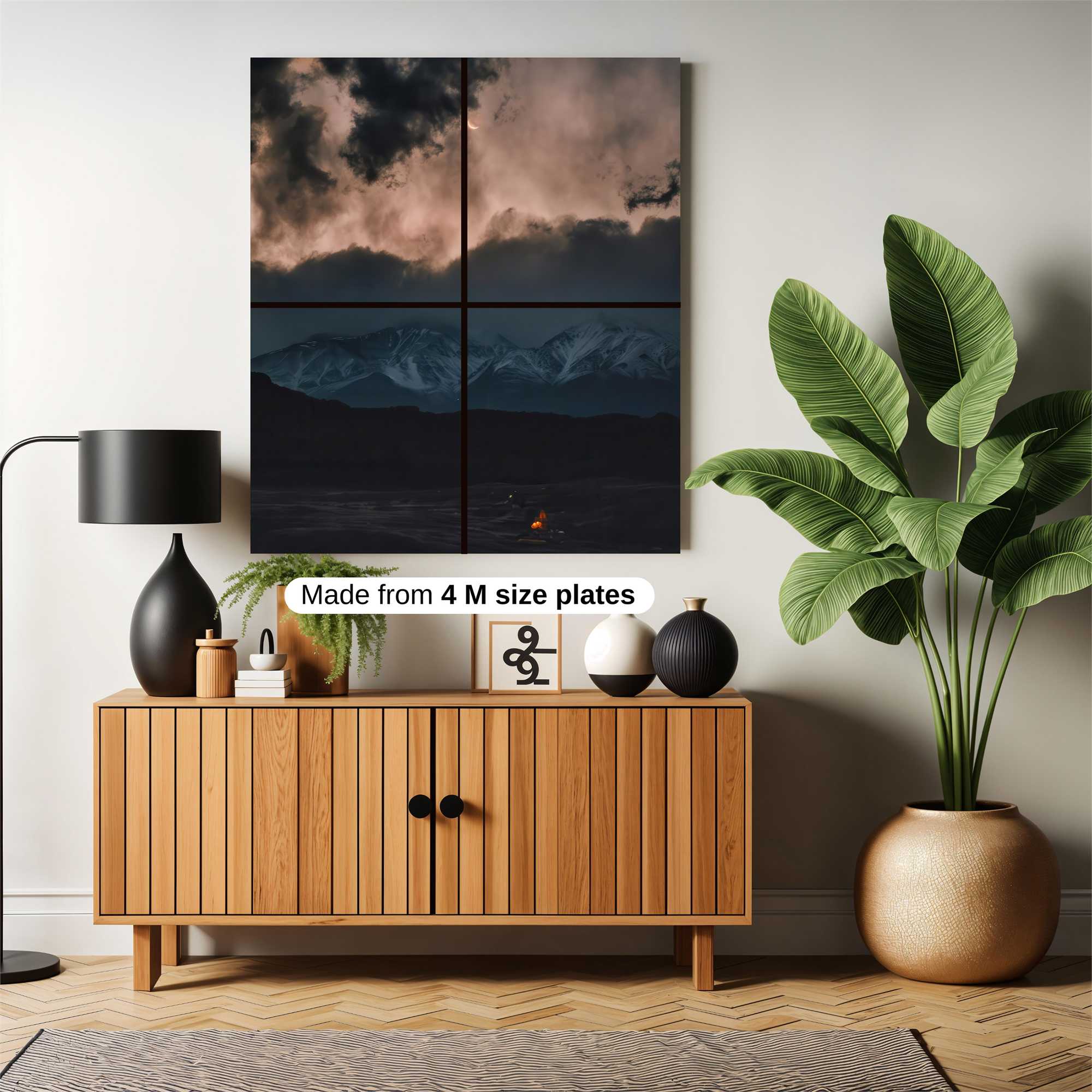 Mountain Serenity Safe Wall Magnetic / M
