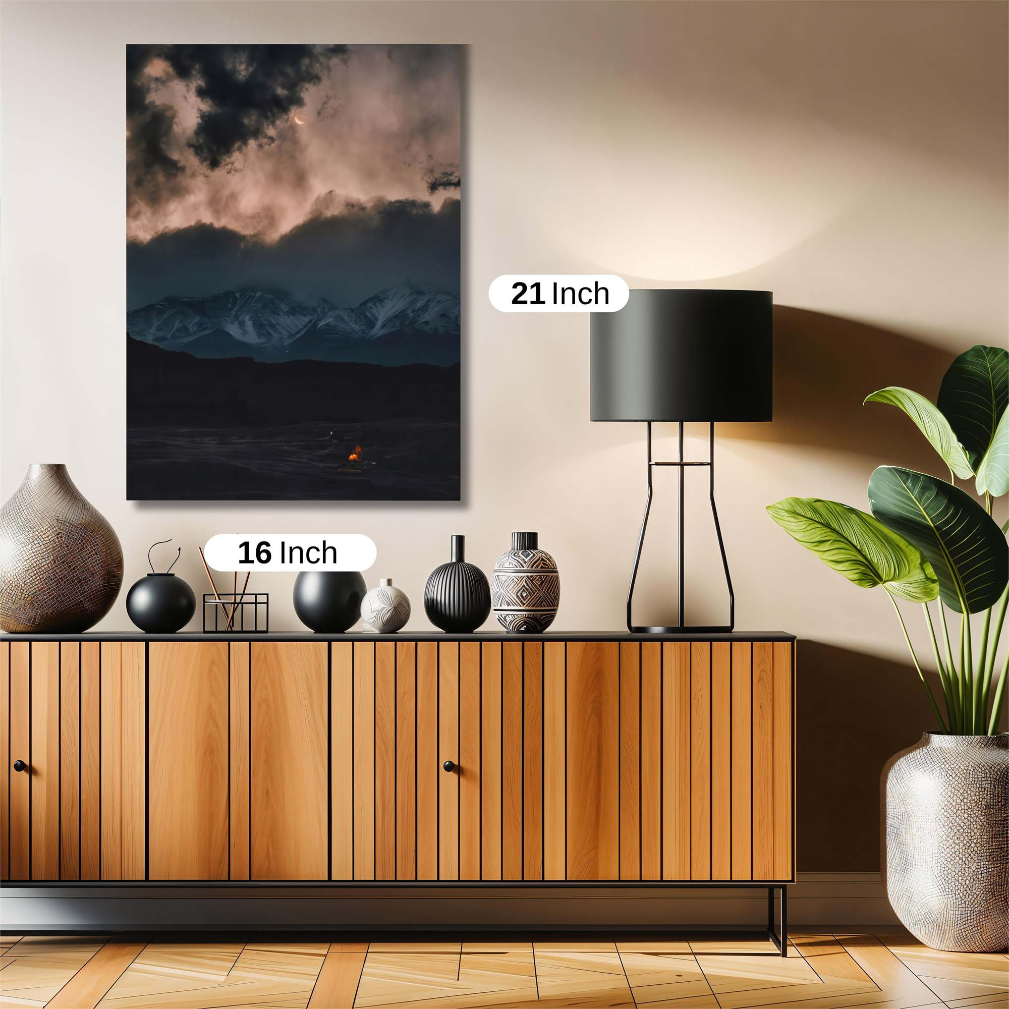 Mountain Serenity Safe Wall Magnetic / M