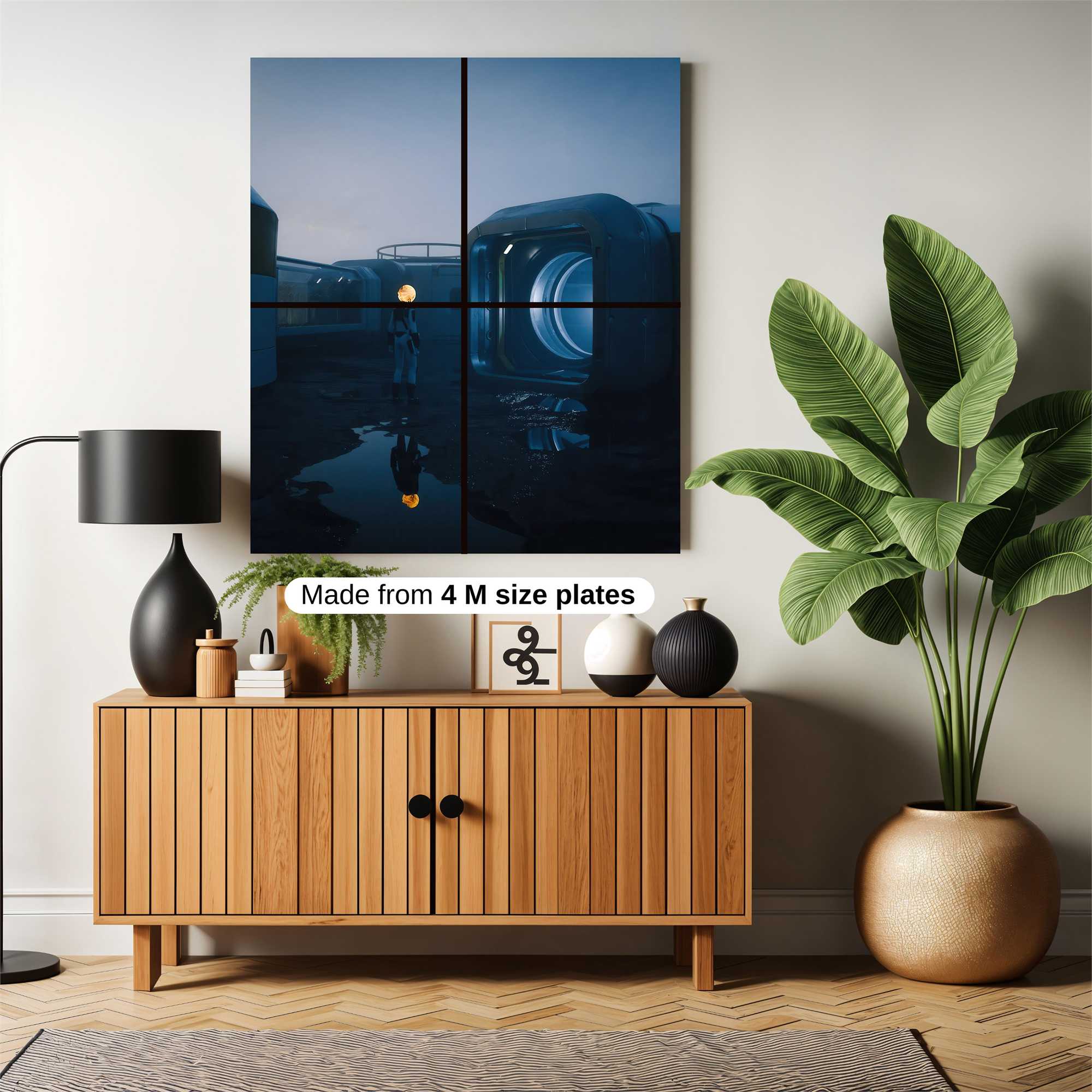 Astronaut Serene Safe Wall Magnetic / M