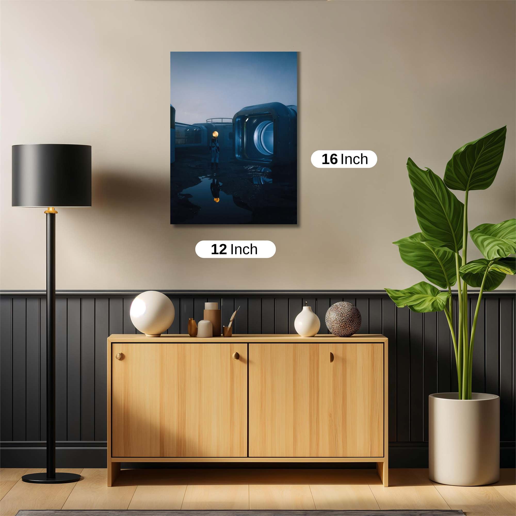 Astronaut Serene Safe Wall Magnetic / M