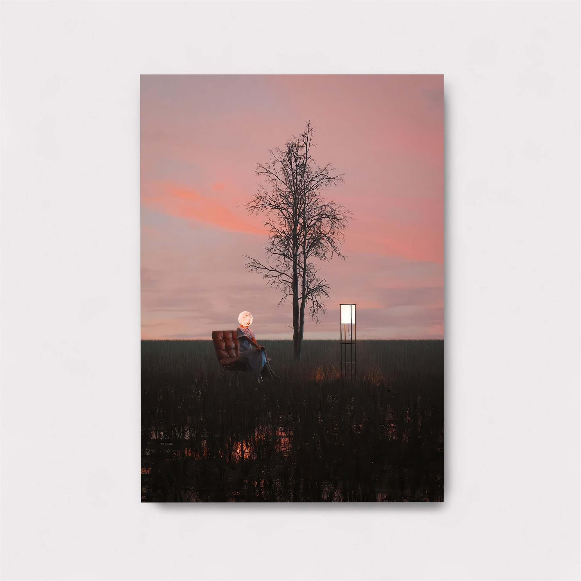 Sunset Solitude Safe Wall Magnetic / M