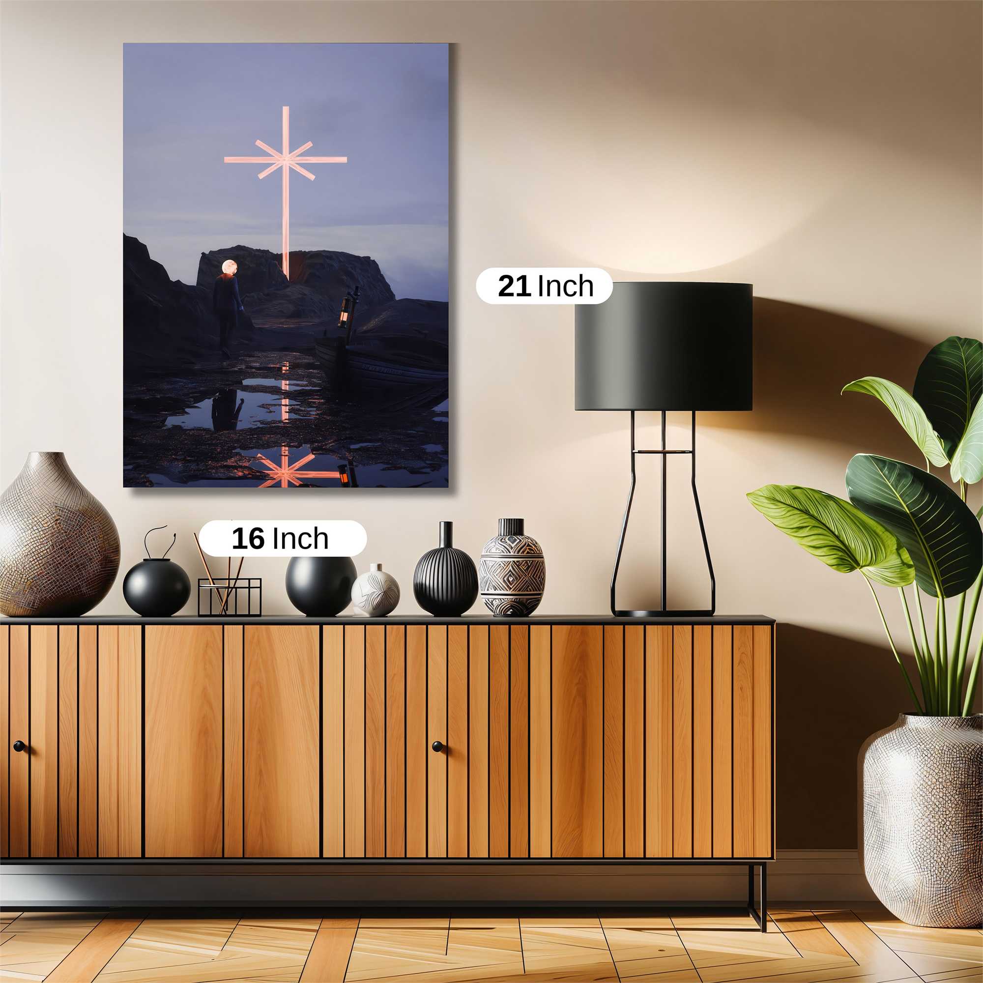 Cross Serenity Safe Wall Magnetic / M