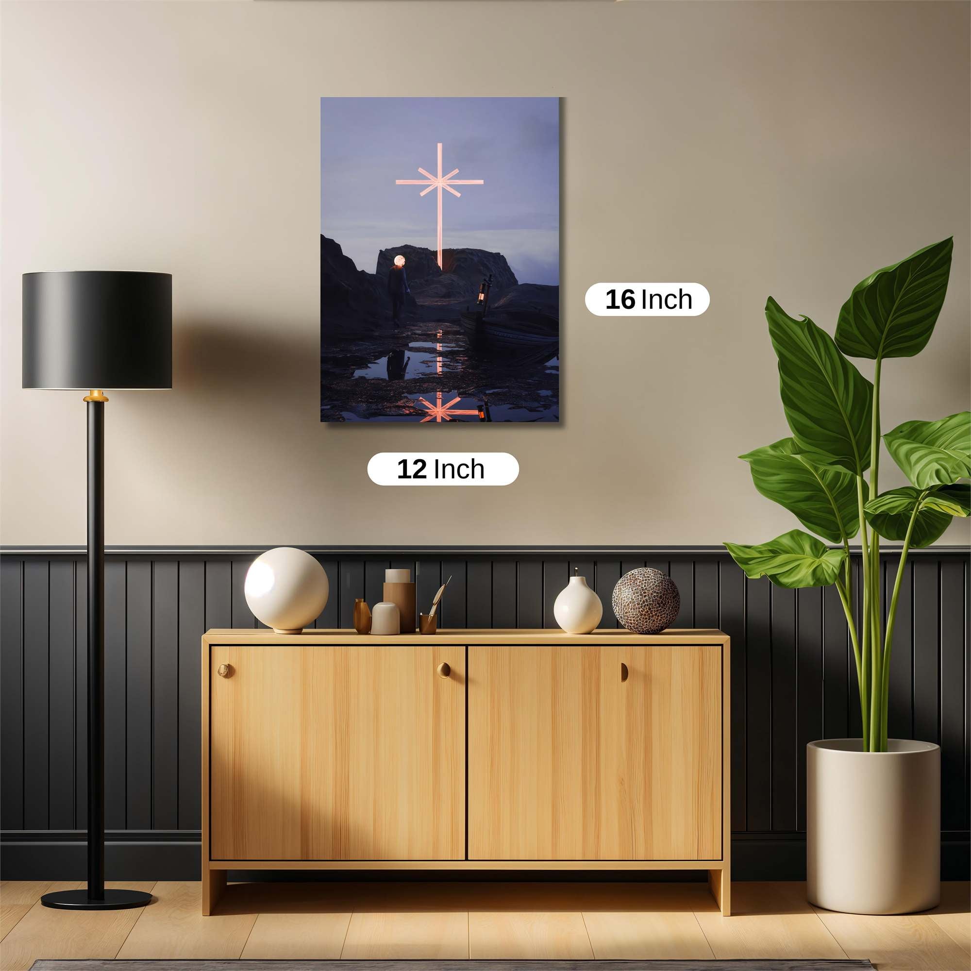 Cross Serenity Safe Wall Magnetic / M