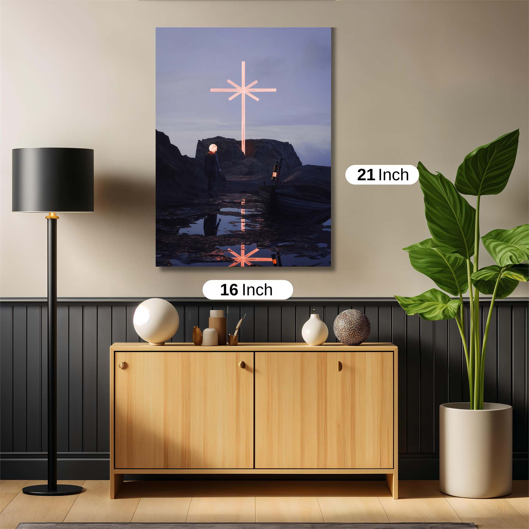 Cross Serenity Safe Wall Magnetic / M