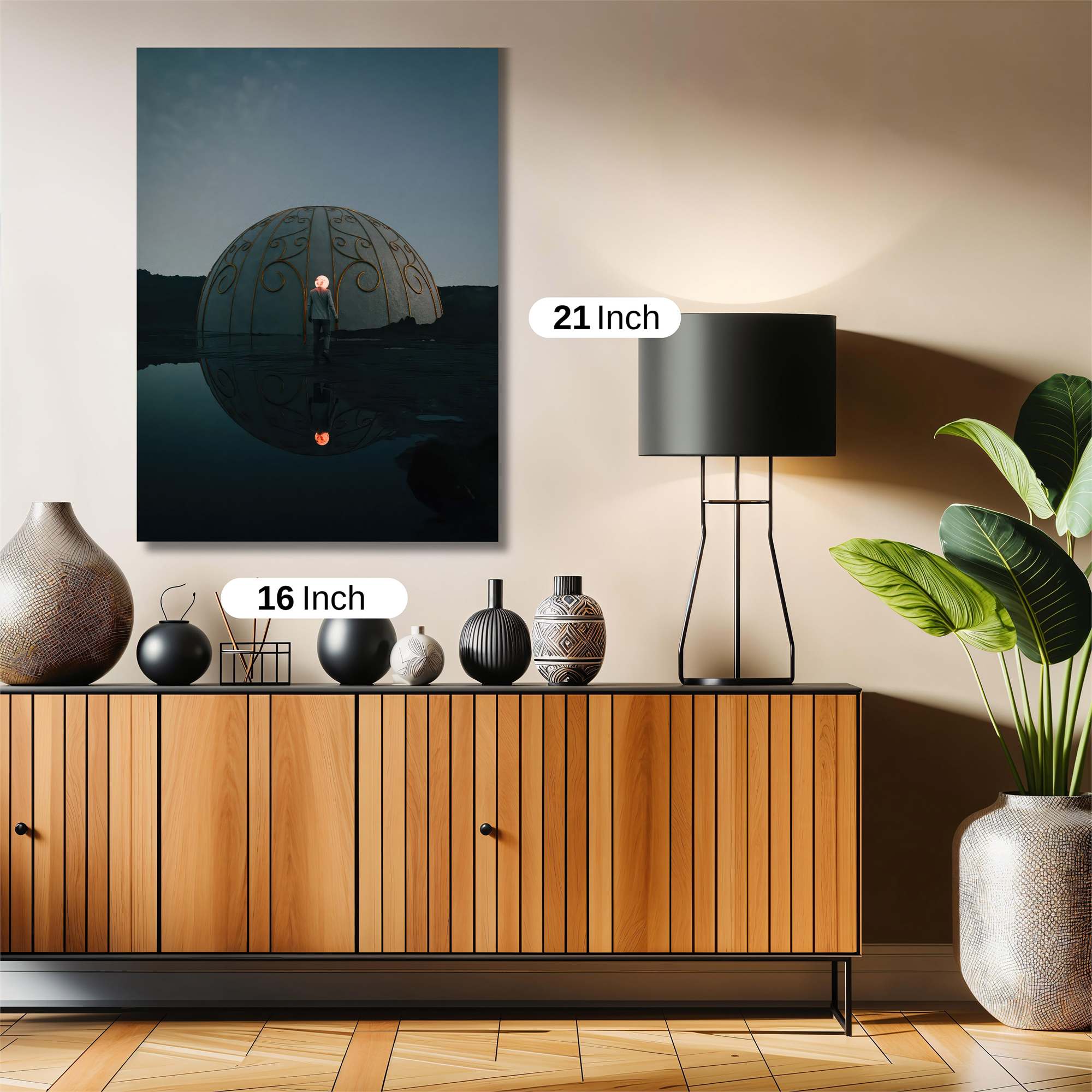 Dome Serenity Safe Wall Magnetic / M