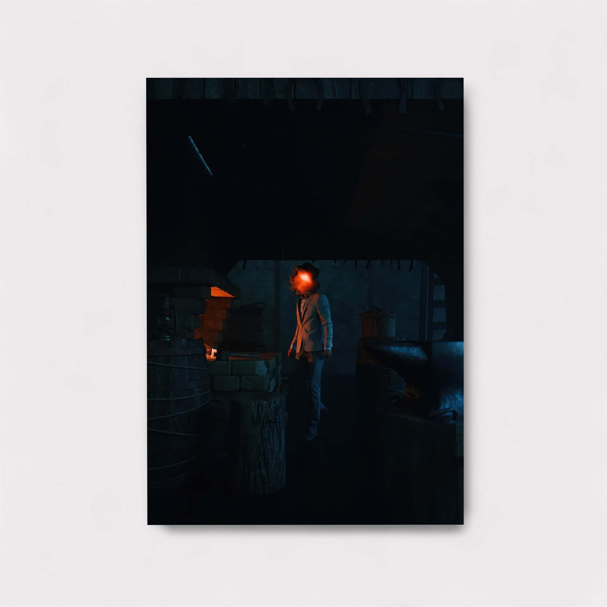 Glowering Mystery Safe Wall Magnetic / M