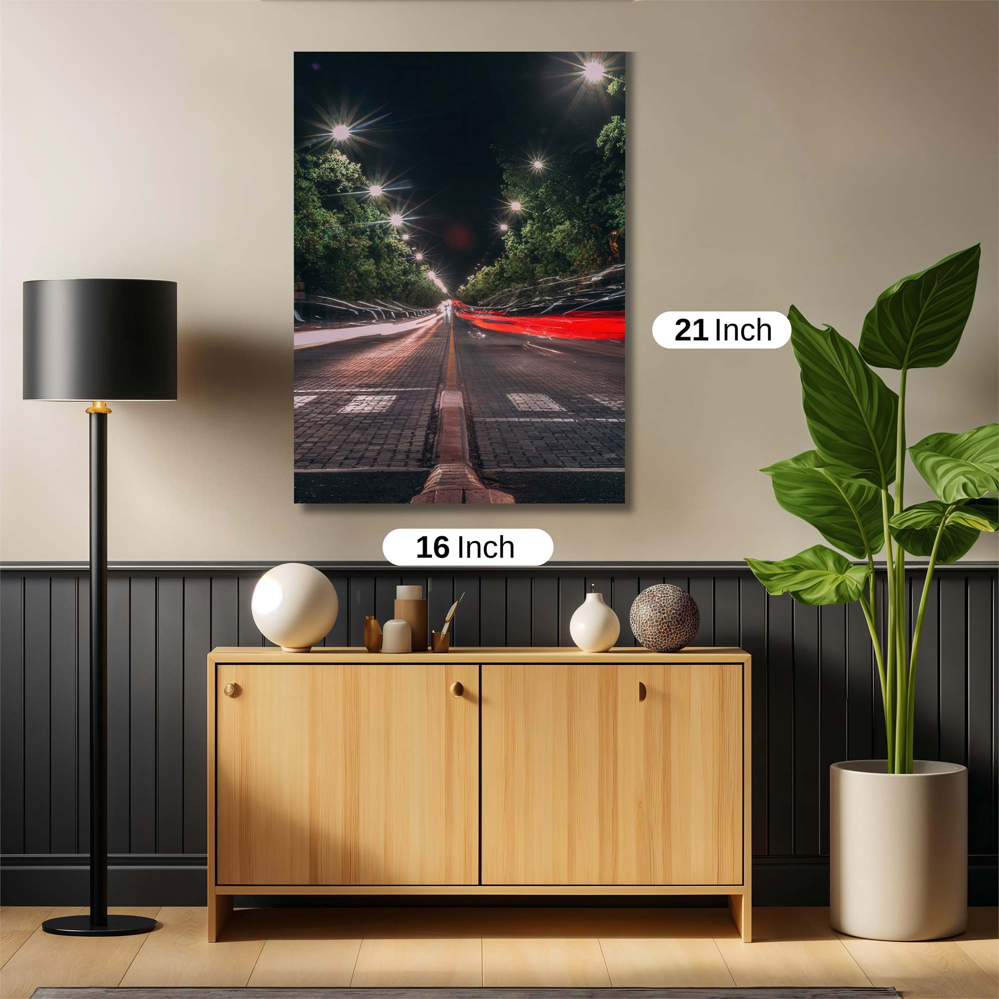 Night Rush Safe Wall Magnetic / M