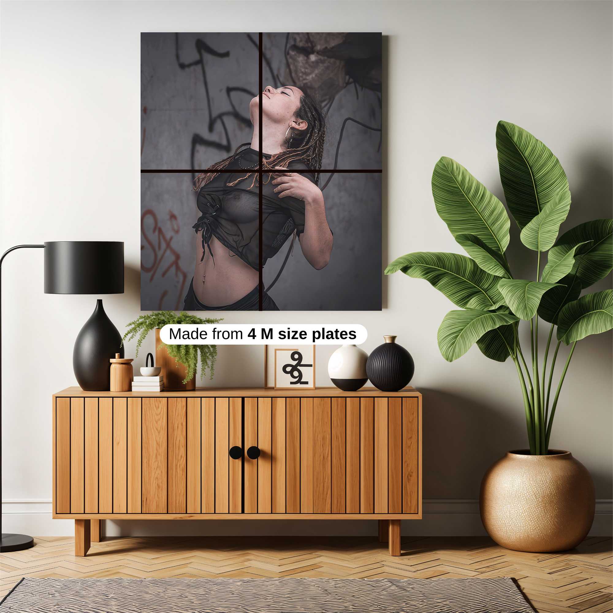 Graffiti Grace Safe Wall Magnetic / M