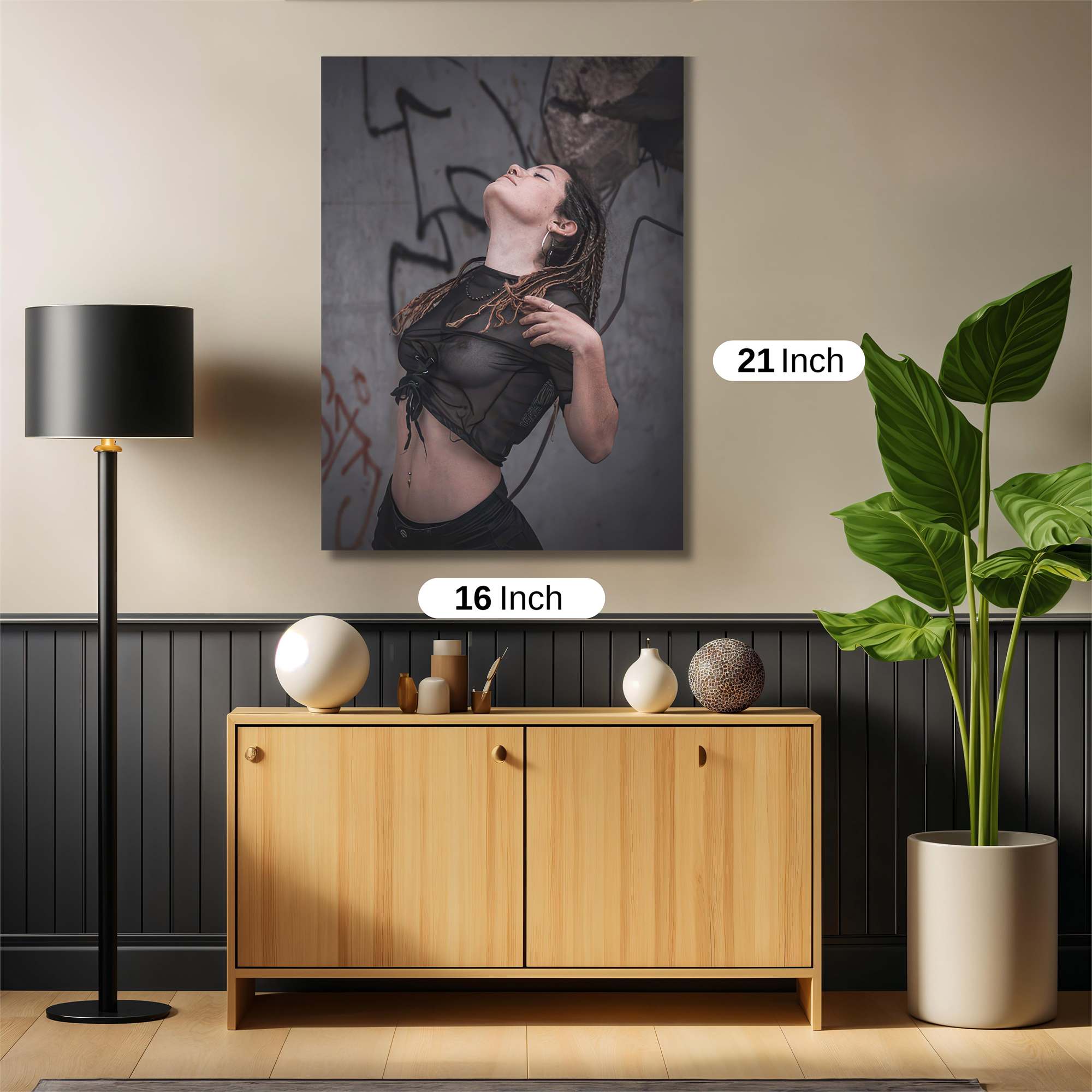 Graffiti Grace Safe Wall Magnetic / M